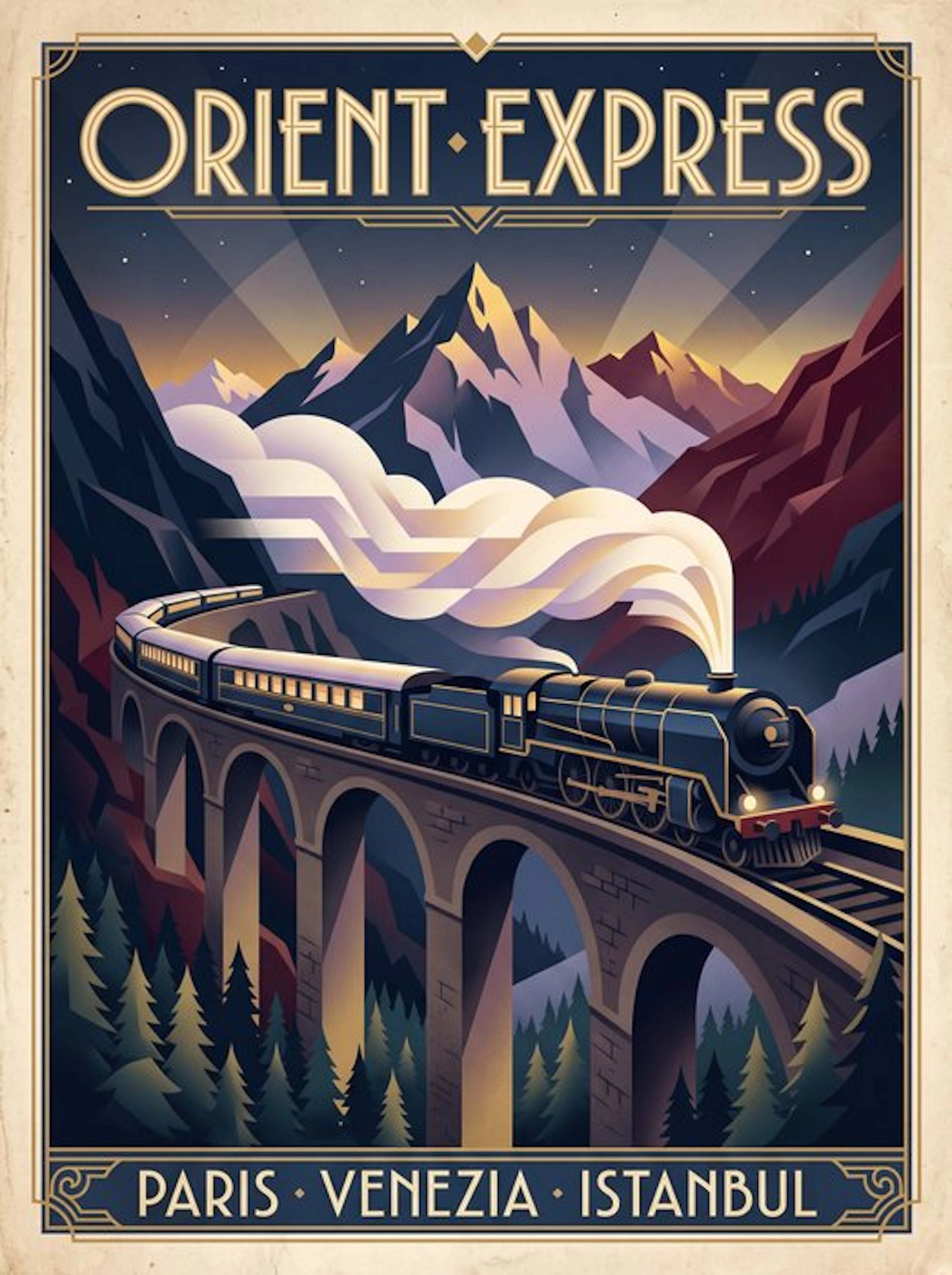 Henshin - Orient Express - Art Deco Railway
