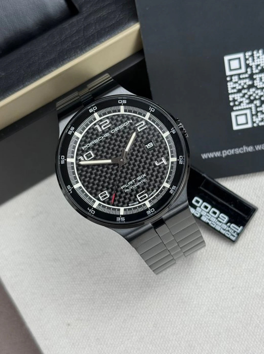 Porsche Design - Flat Six Automatic Date - P.635043040275 - Men - 2020-2025