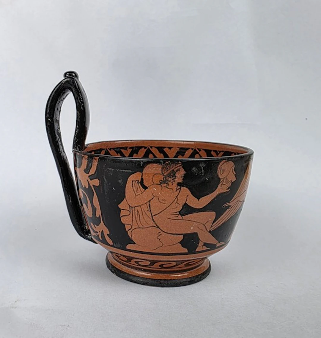 Giustiniani - Cup - Earthenware. - The Etruscan Grand Tour