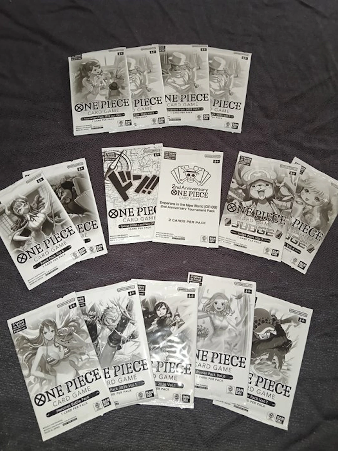 Bandai - 15 Booster pack - One Piece - One Piece Card...