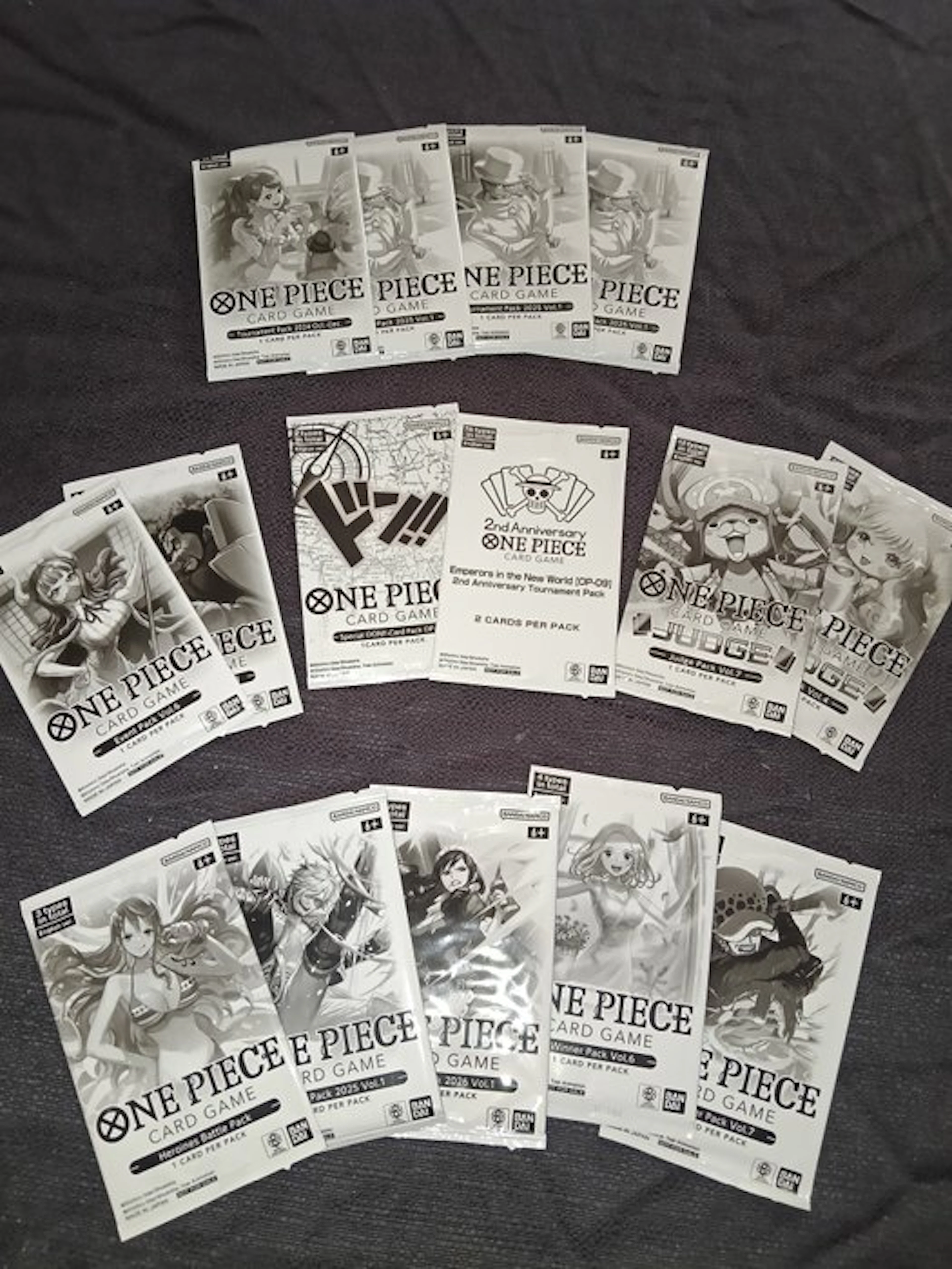 Bandai - 15 Booster pack - One Piece - One Piece Card...