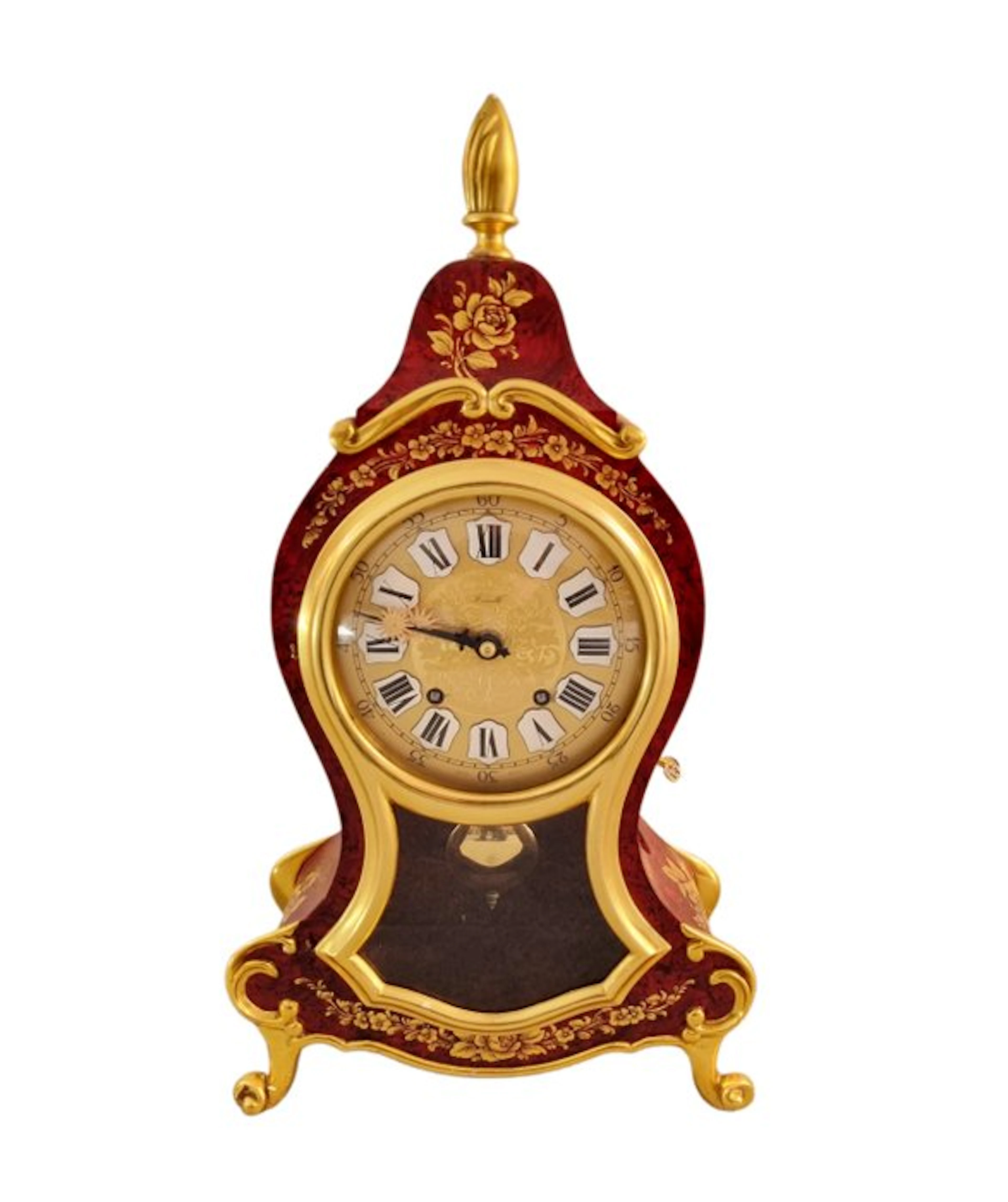 chimney clock - Zenith - Wood - 1960-1970 - Neuchâteloise Schouw Clock