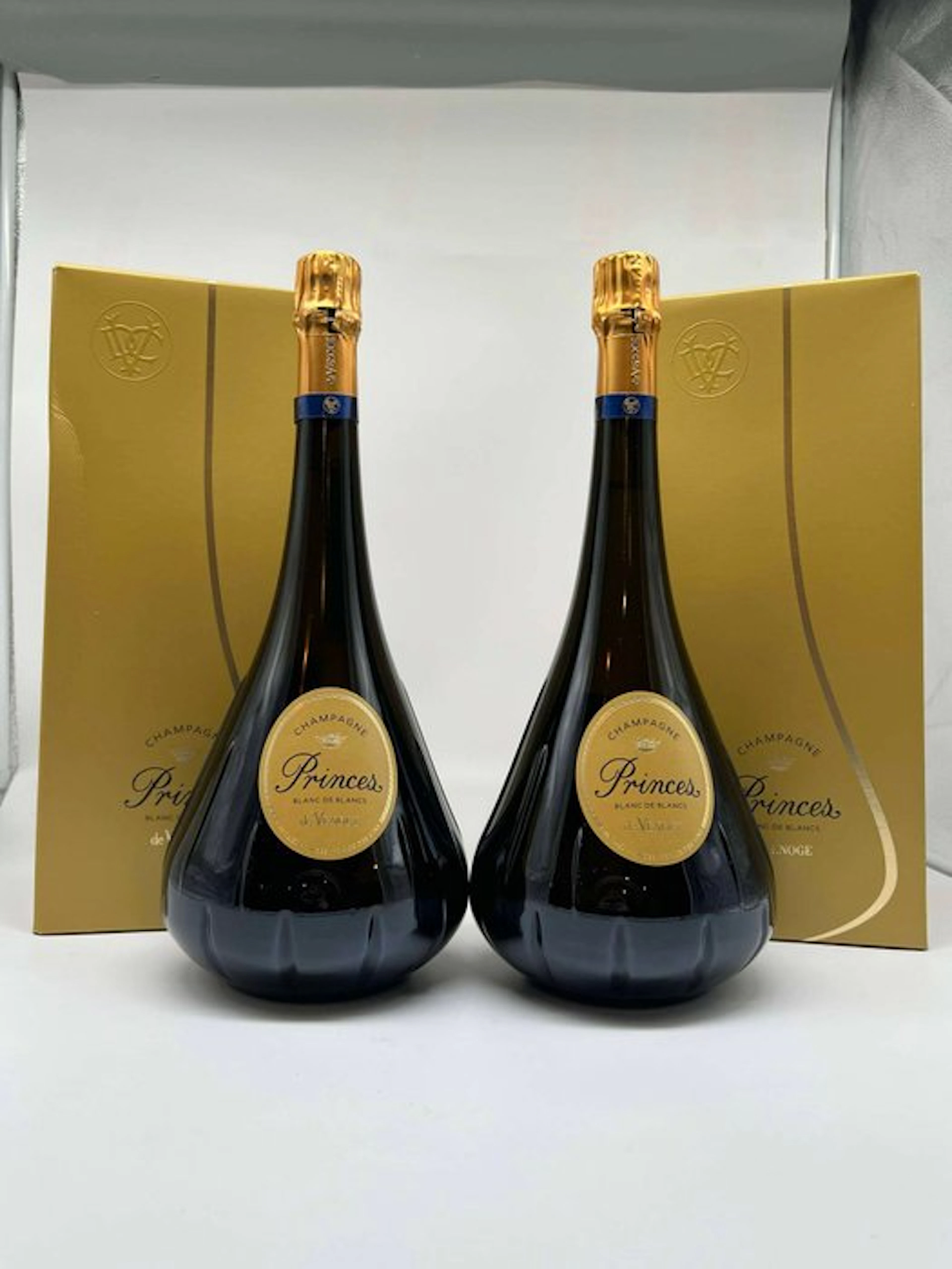 De Venoge, "Cuvée Princes" Brut - Champagne Blanc de Blancs - 2 Magnum (1.5L)