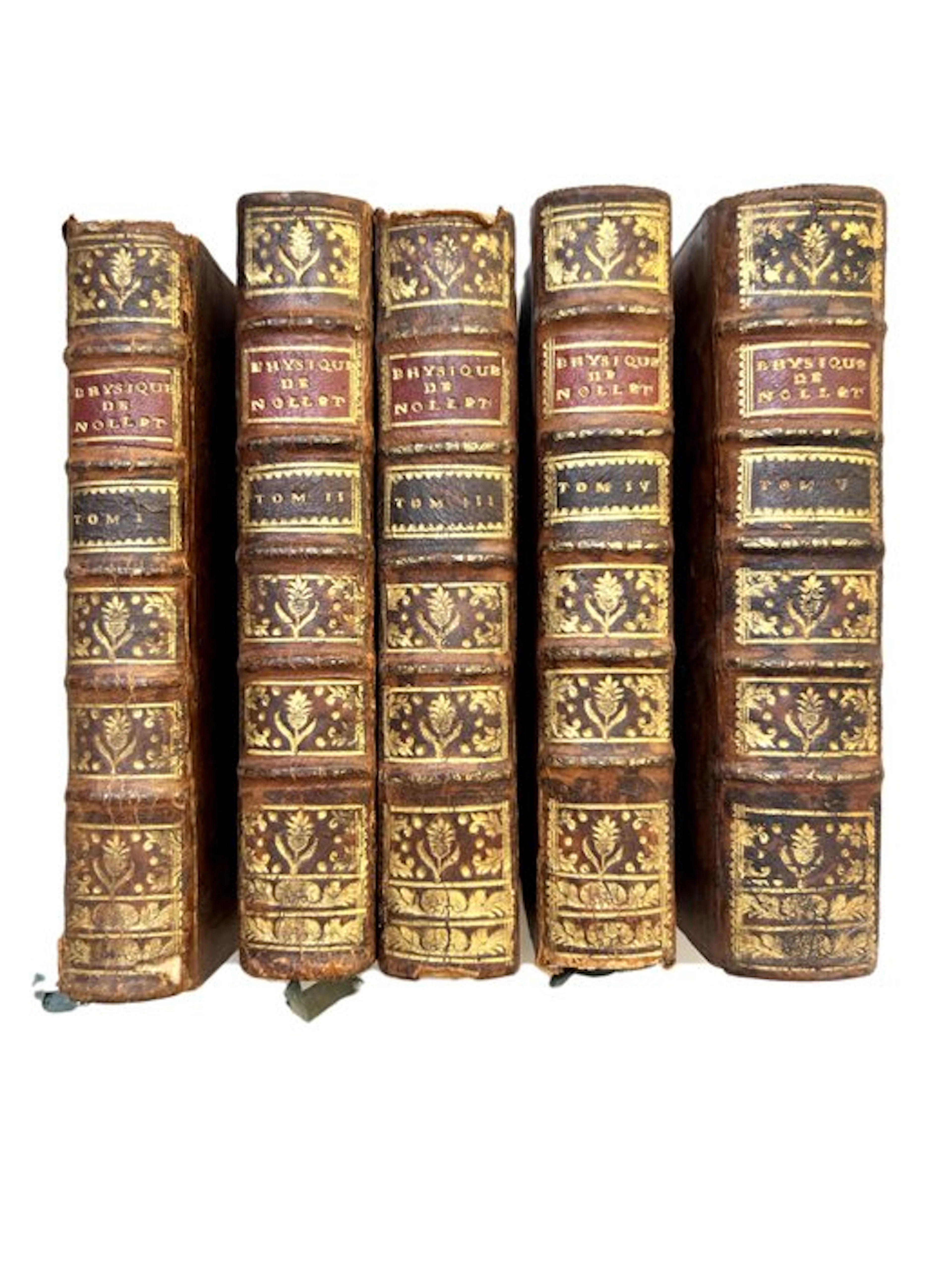 Abbé Jean-Antoine Nollet - Leçons de physique expérimentale - 1749