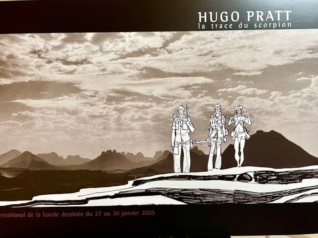 Hugo Pratt - La trace du scorpion (Exposition)