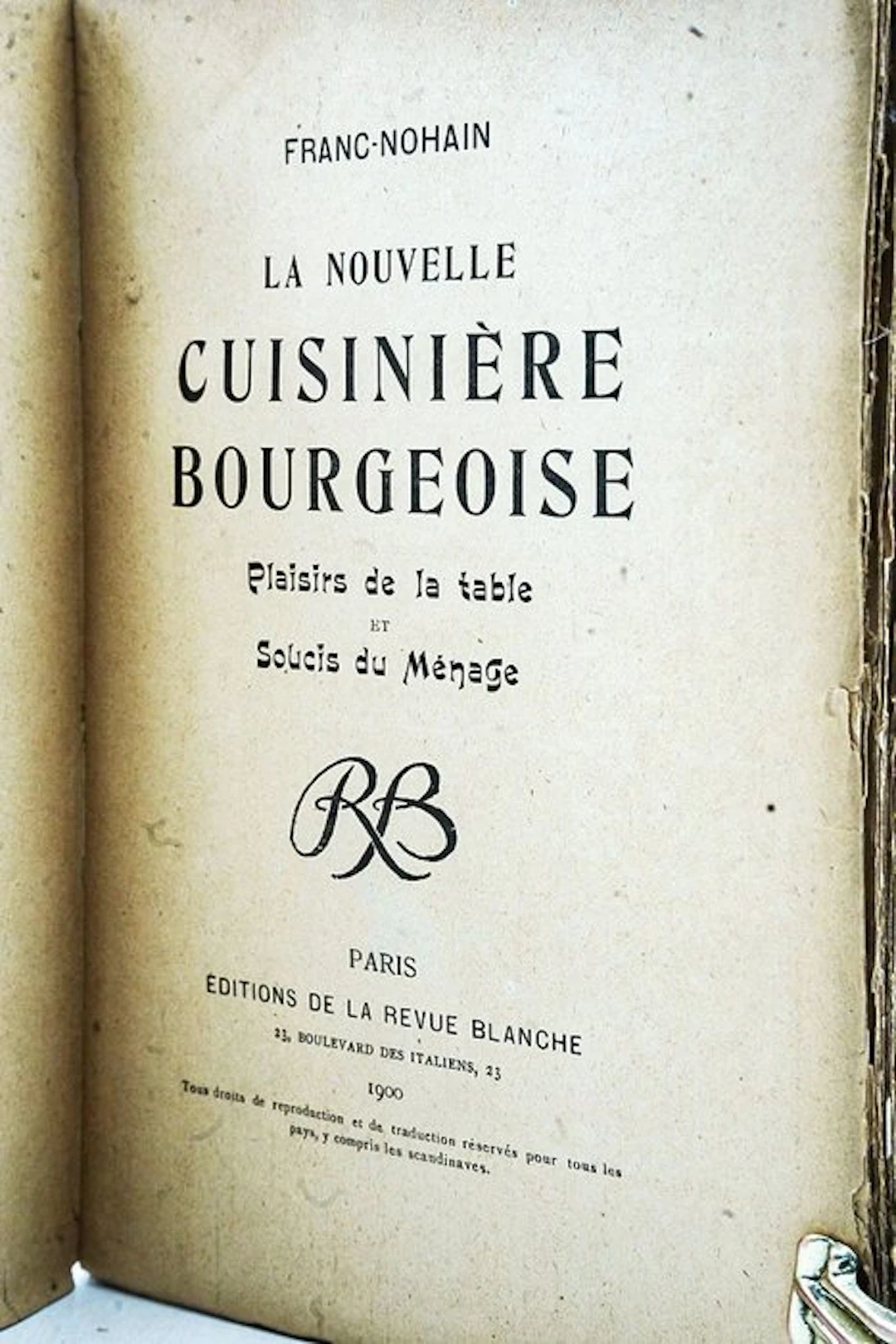 Franc-Nohain - La Nouvelle Cuisinière Bourgeoise