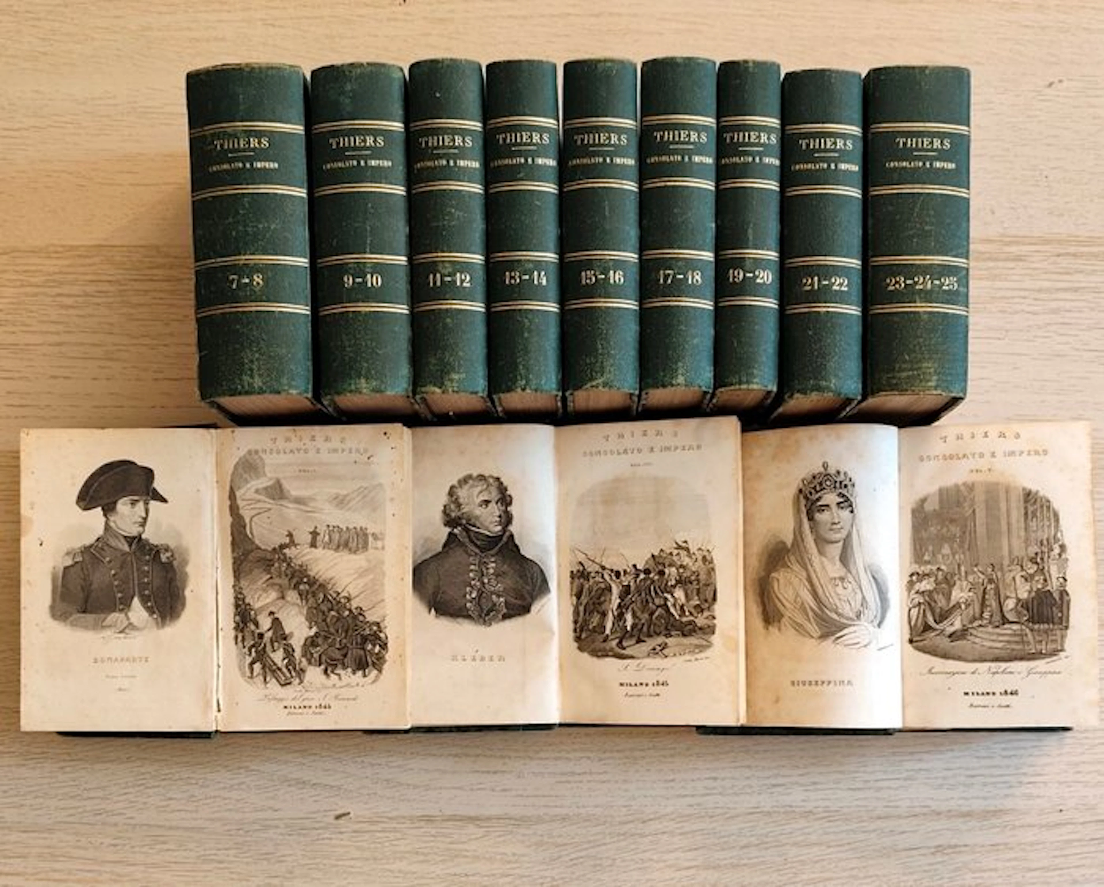 Adolphe Tiers - Storia del consolato e dell'impero di Adolfo Thiers - 1845-1862