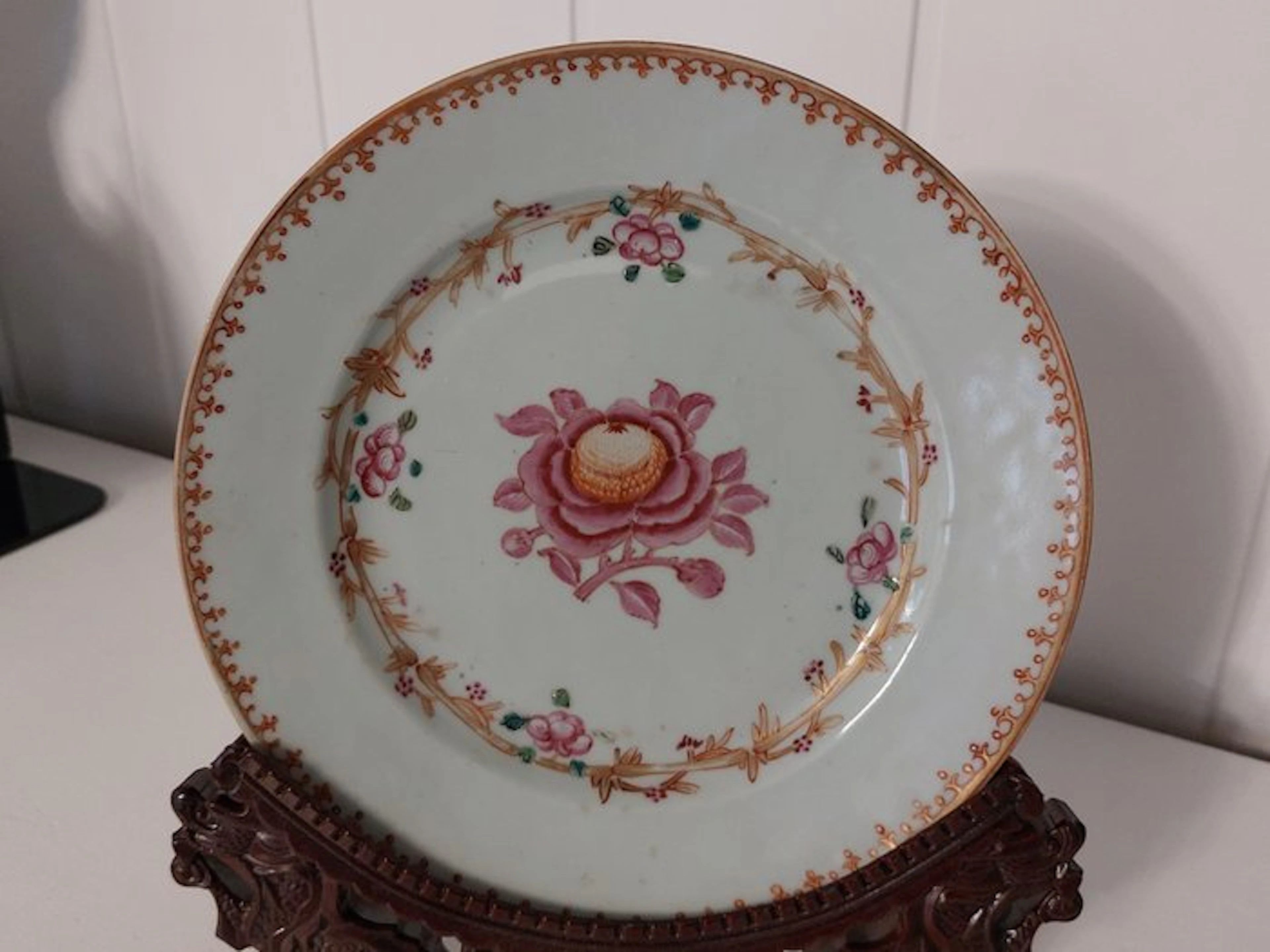 Plate - Porcelain - QIANLONG 1736-1795