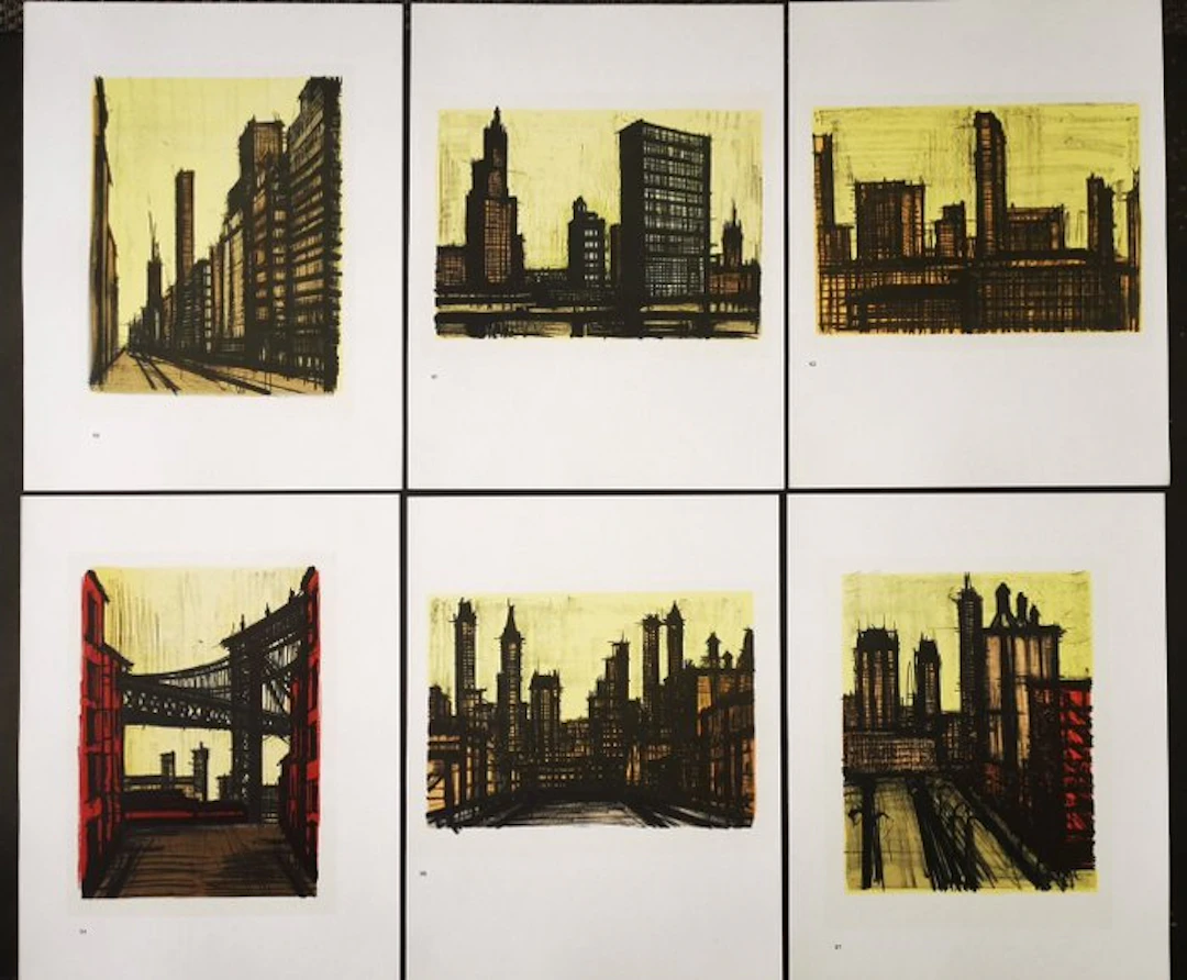Bernard Buffet (1928-1999) - Série New-York