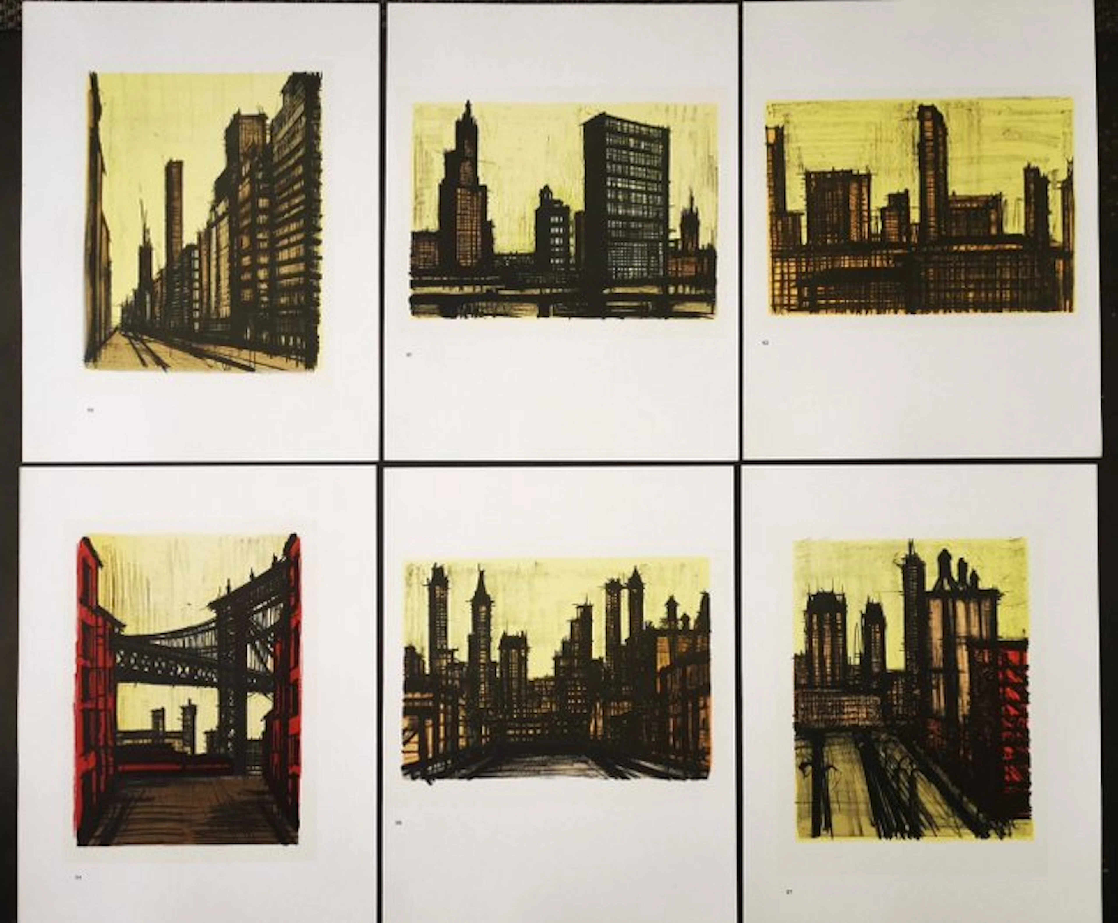Bernard Buffet (1928-1999) - Série New-York