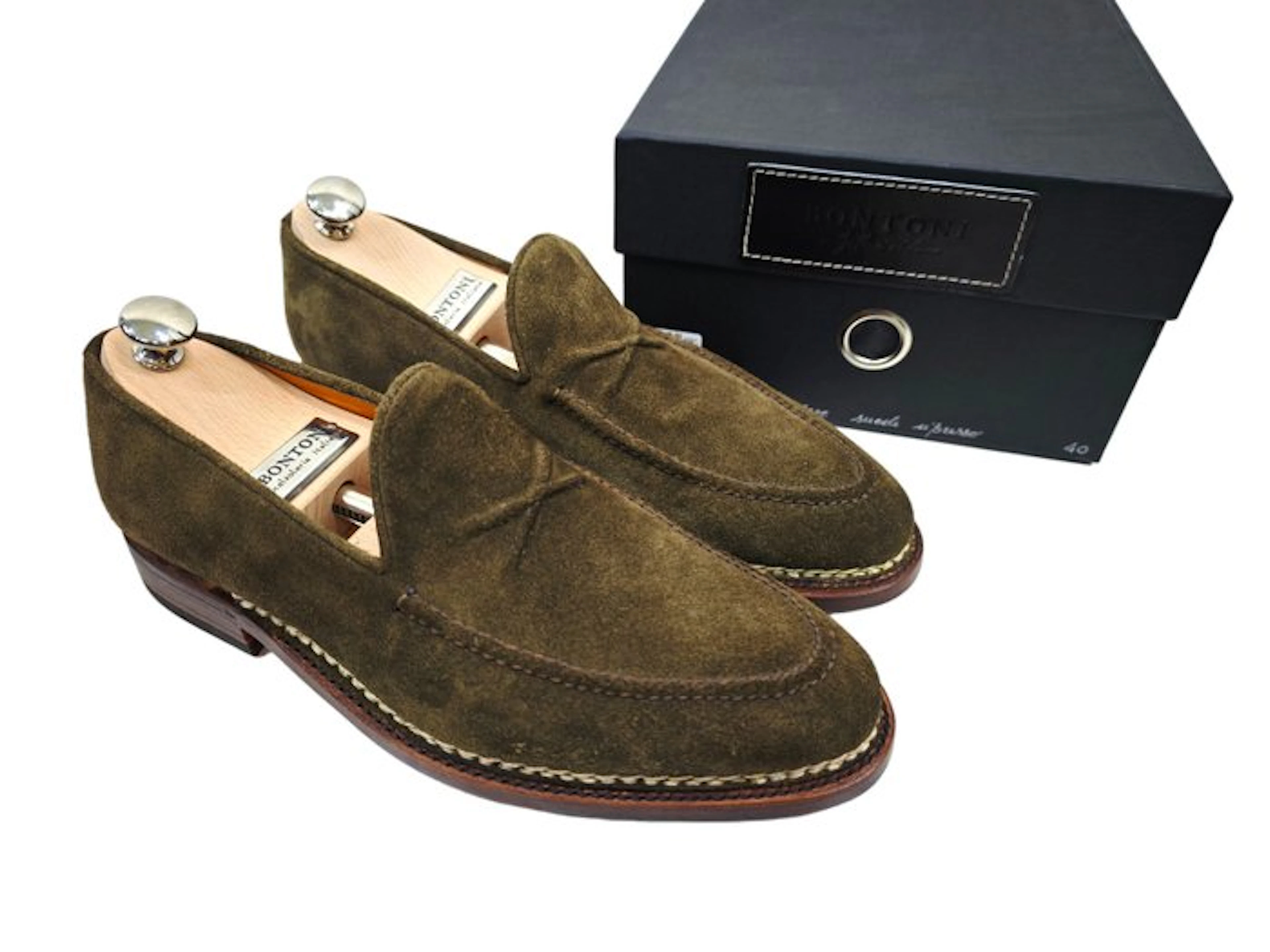Bontoni - NEW, Recent Model, RP 1399,-Euro - Loafers - Size: EU 40 - New in box