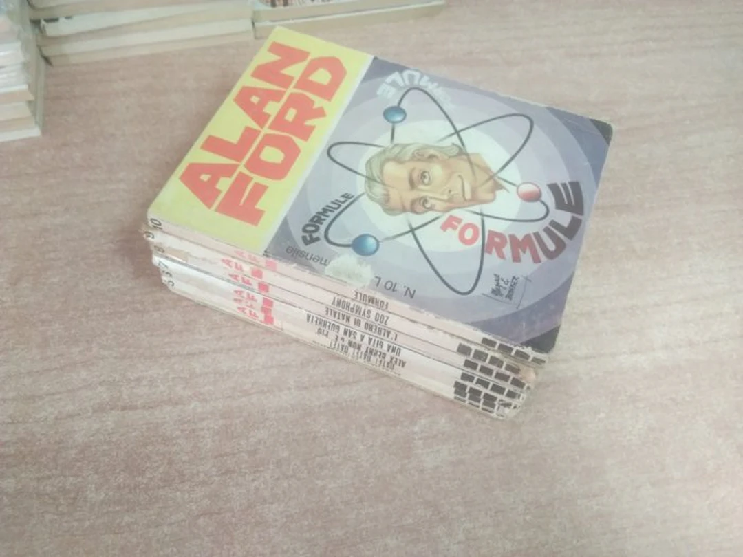 Alan Ford - nn. 3, 5, 6. 7. 8. 9, 10 - 7 Comic - First edition - 1969/1970