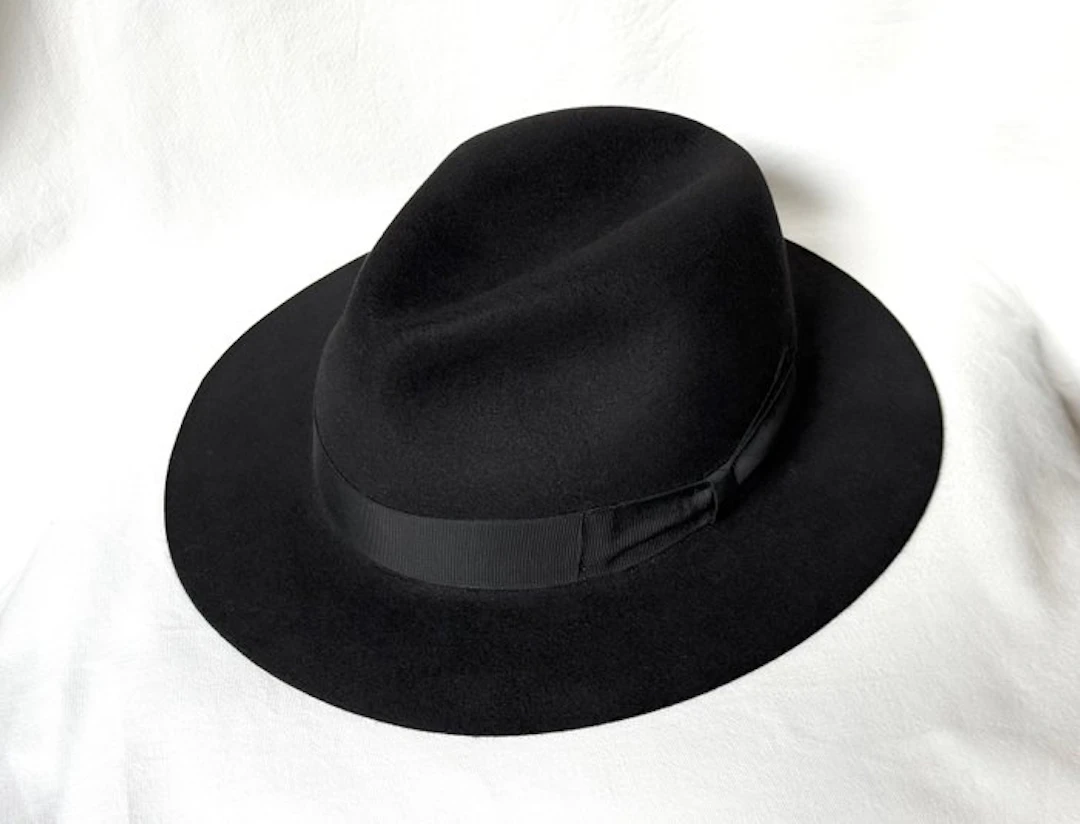 Borsalino - Hat - Rabbit, Leather