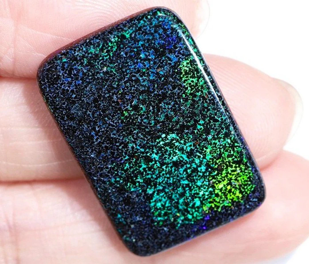 16.9 cts - Top Colors - Natural Australian Black Opal - Polished- 3.38 g