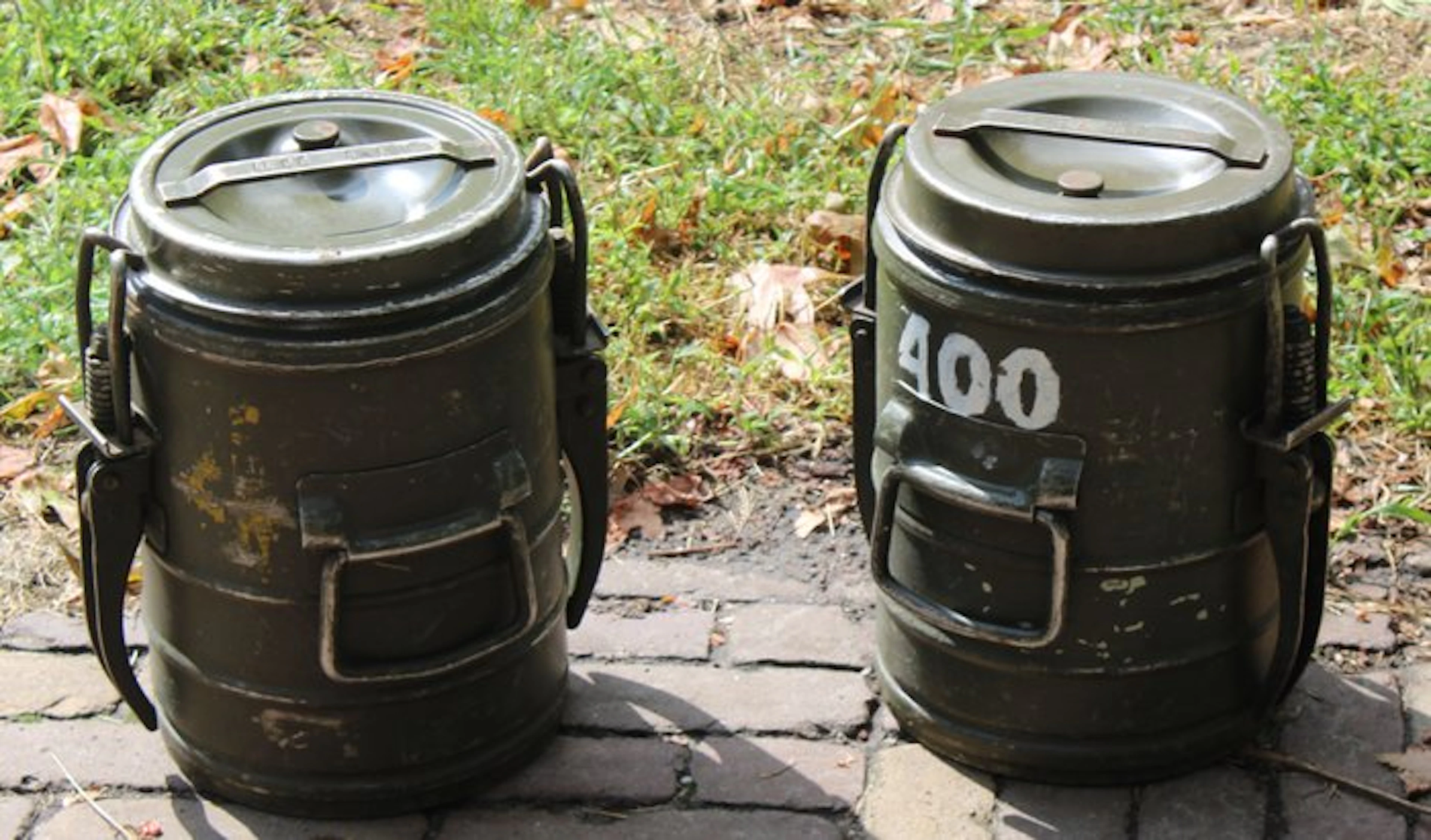 Netherlands - 2 × stainless steel canteens 5 liters