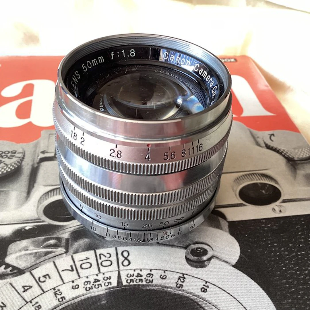 Canon 50mm f:1.8 Camera lens