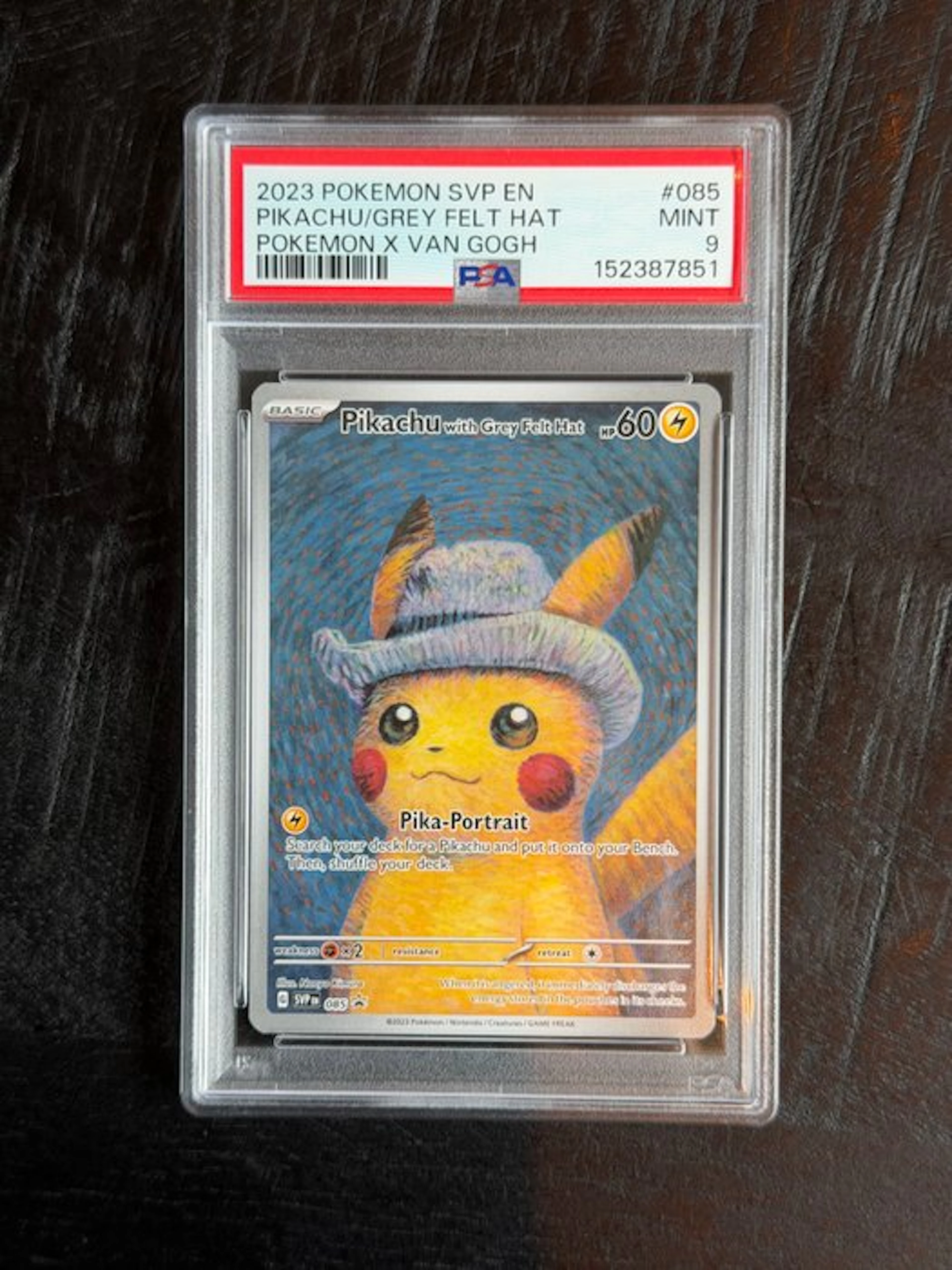 Pokémon - 1 Graded card - Pikachu 085 Full art