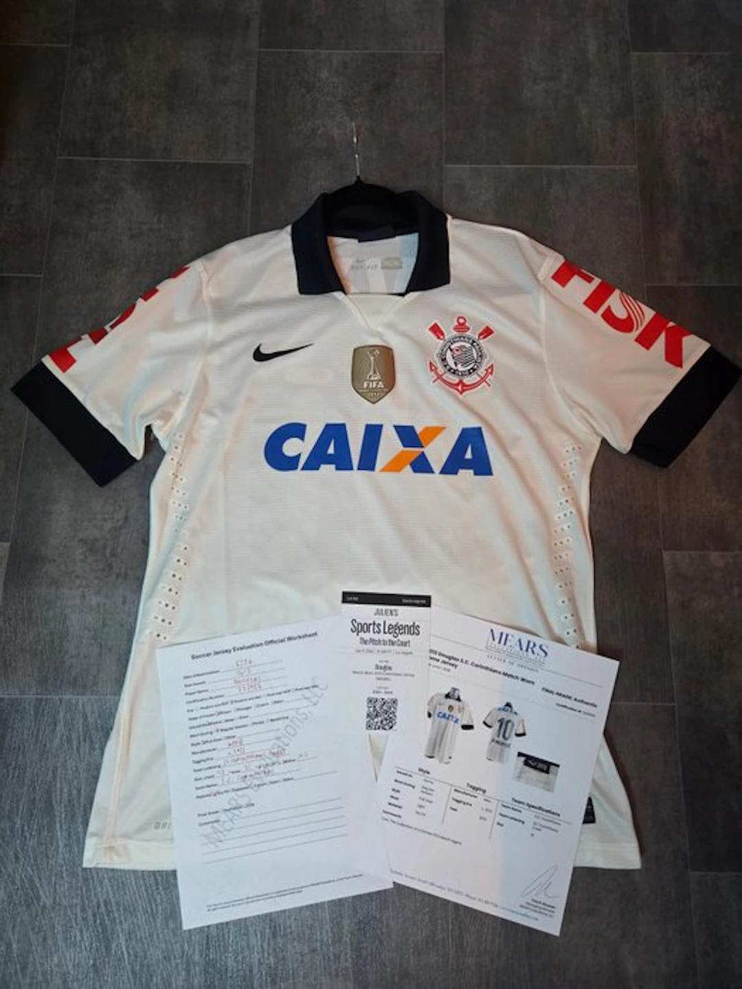 Corinthians - Brazilian Championship - Douglas - Football shirt