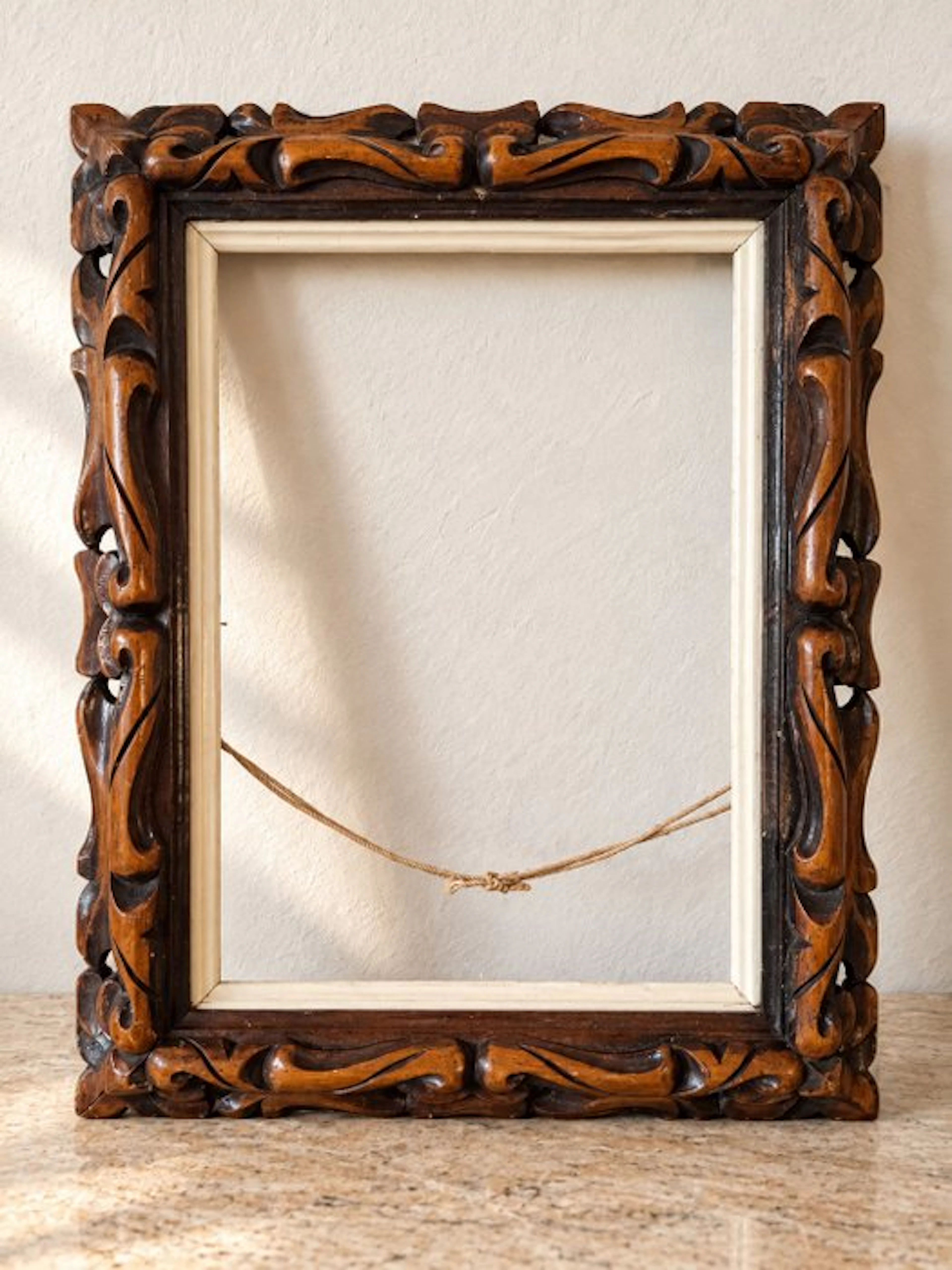 Frame - Walnut - Antique walnut frame