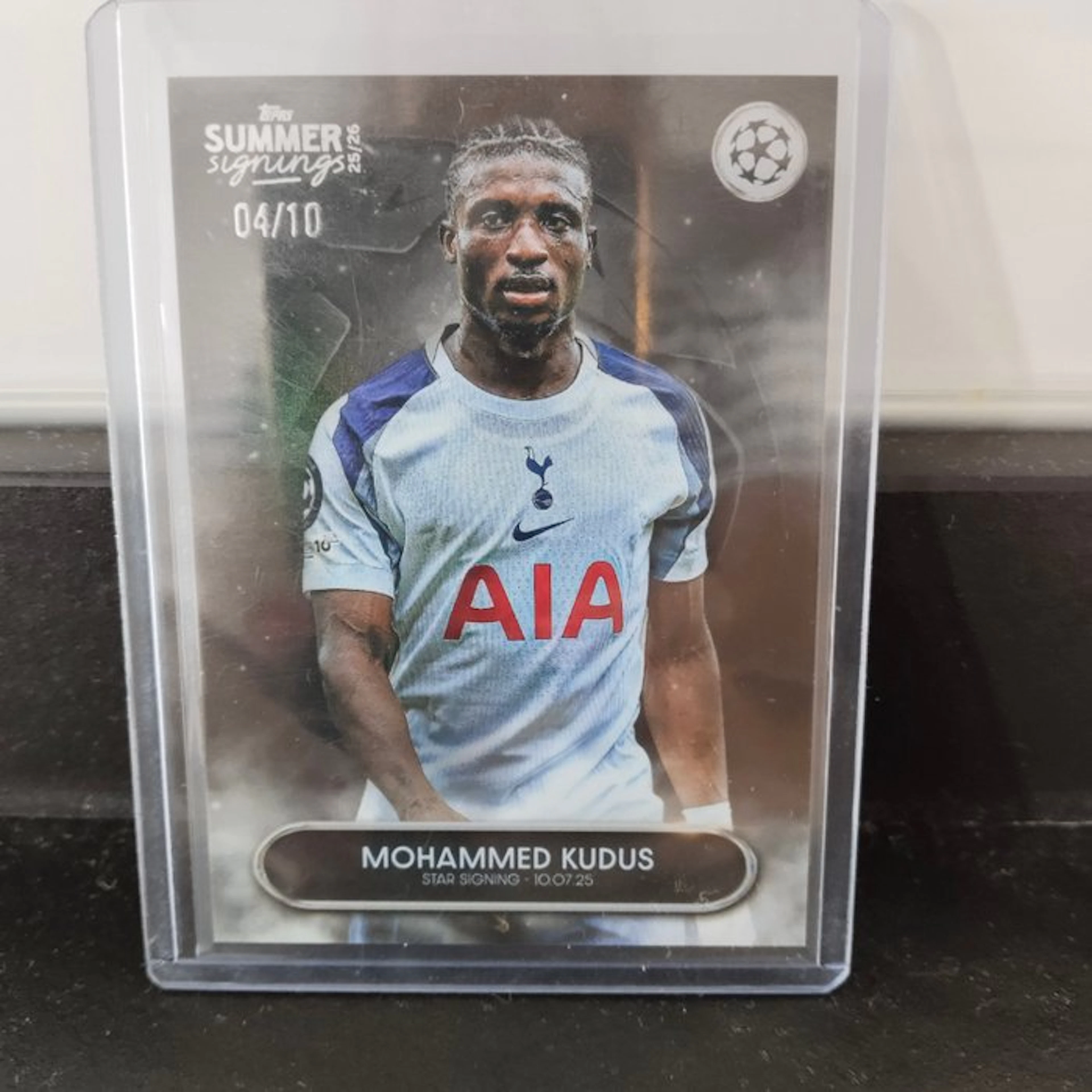 2025/26 Topps Topps Summer Signings Mohammed Kudus /10...