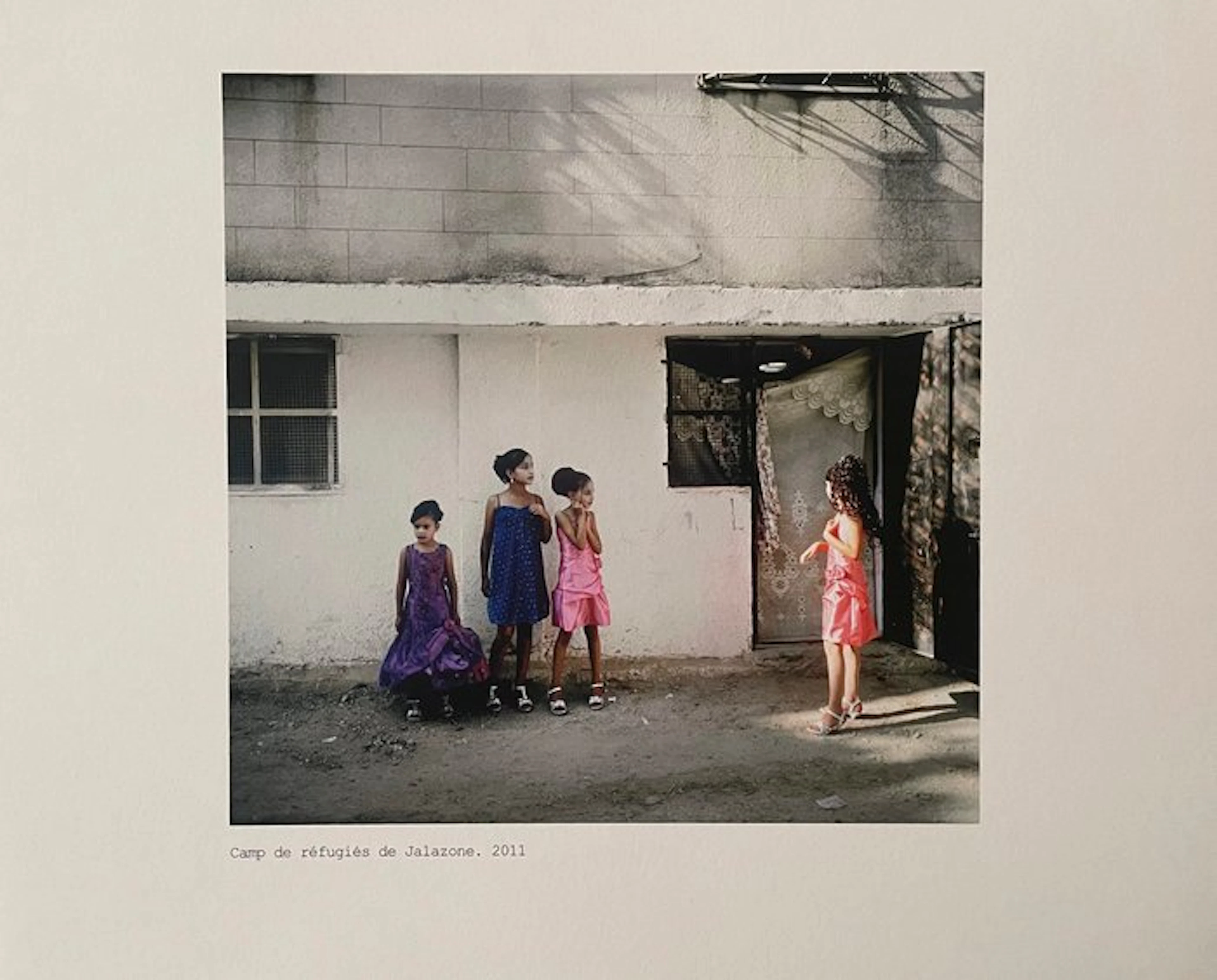 Bruno Fert (1971) - Camp de refugies de Jalazone 2011
