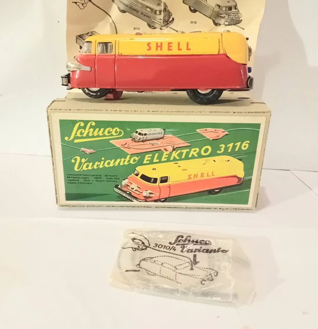 Schuco - Toy vehicle Varianto Elektro 'Shell' (3116) - 1950-1960 - Germany