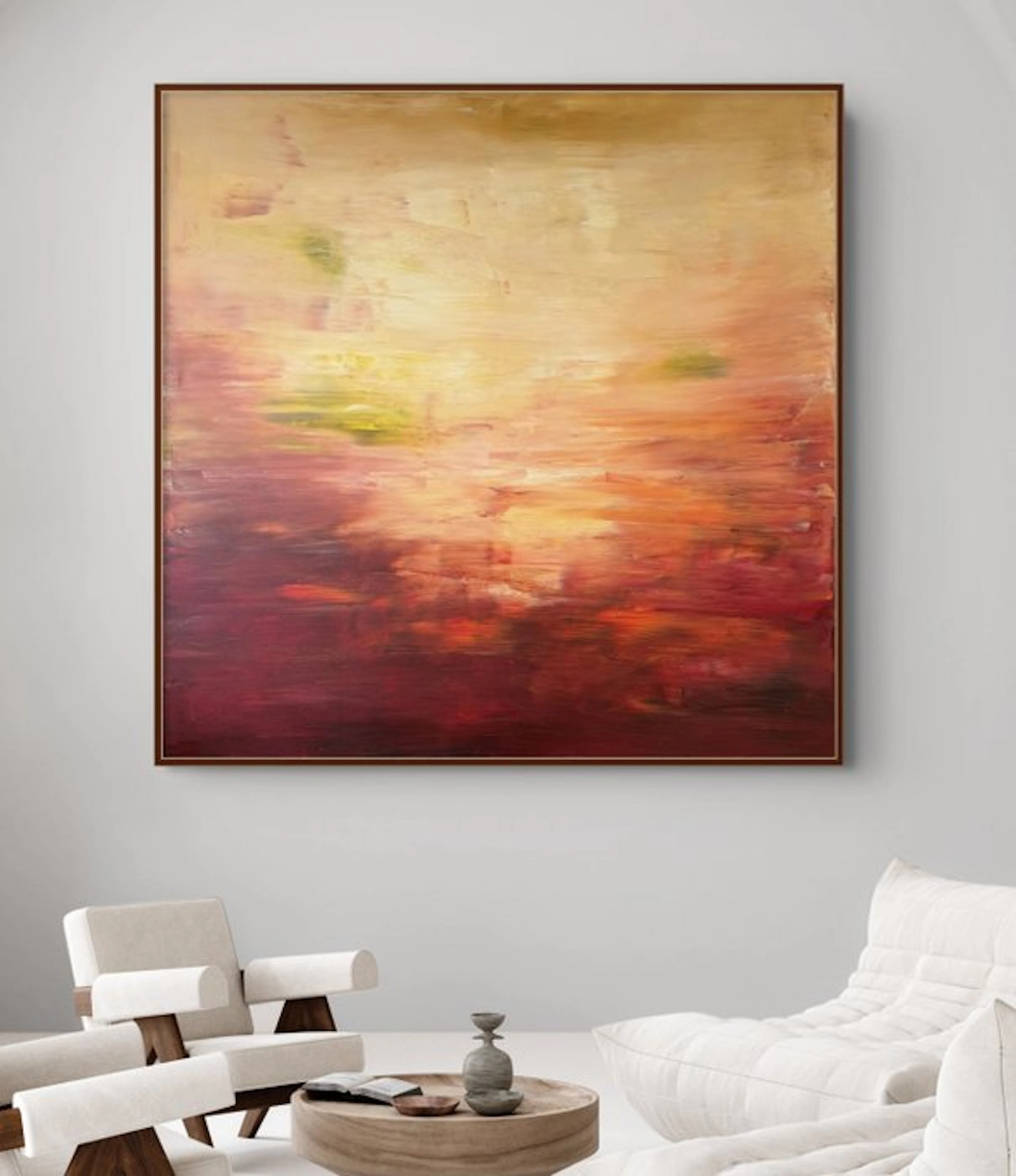Irina Morisch - Rising fire II- xxl original artwork-