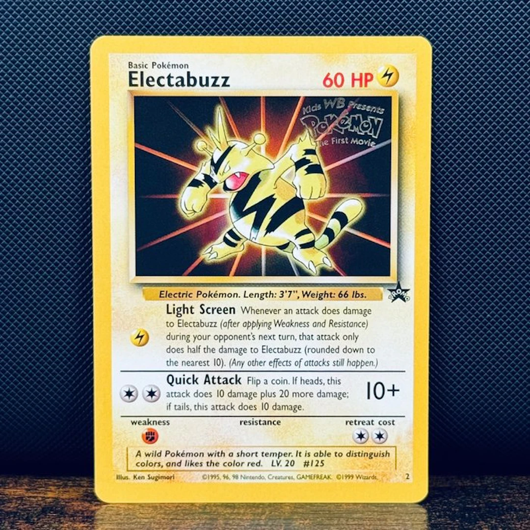 Pokémon Card - Electabuzz Movie Promo 2 – Pokémon