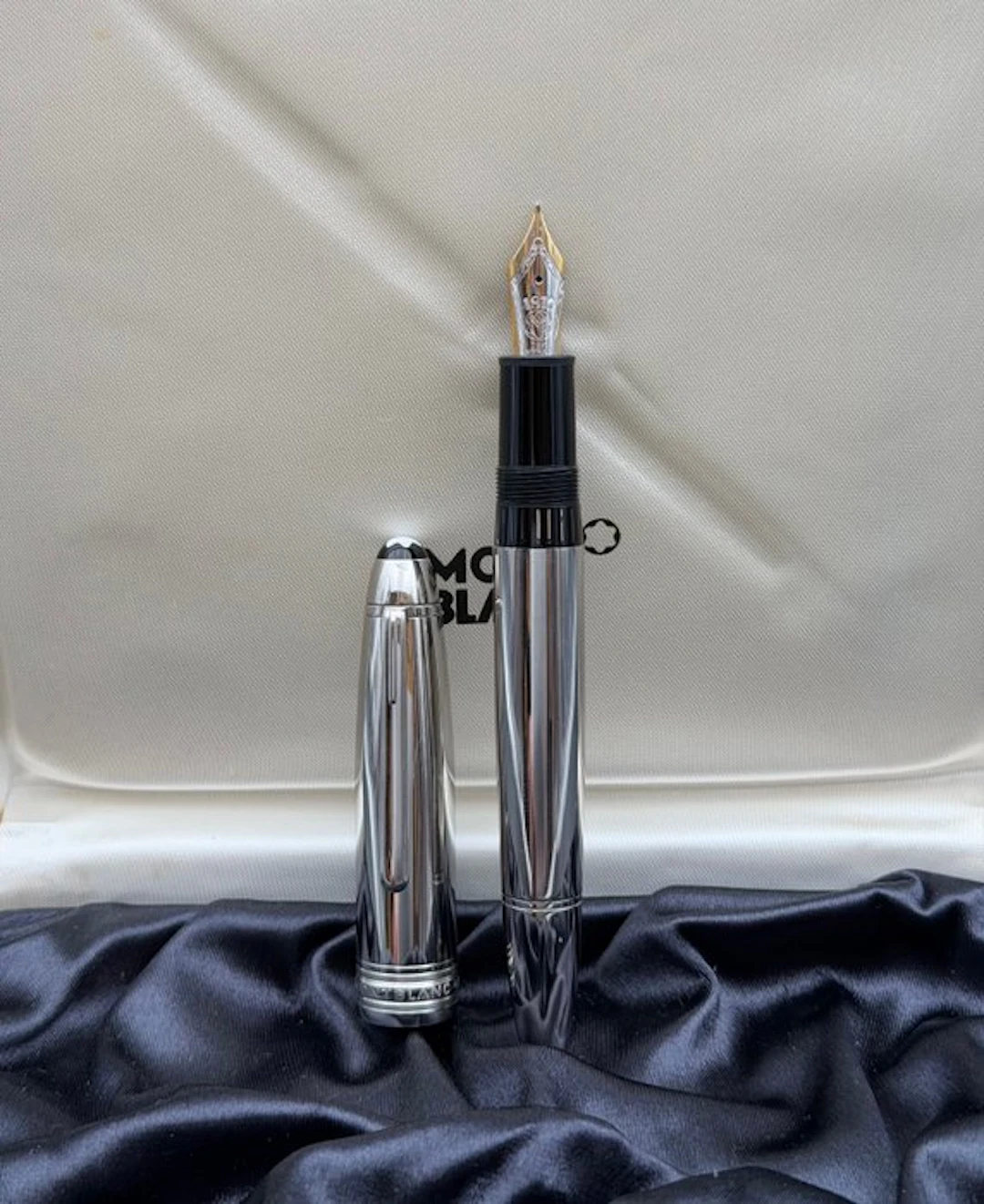 Montblanc - Meisterstück Solitaire LeGrand Stainless Steel 146 - Fountain pen