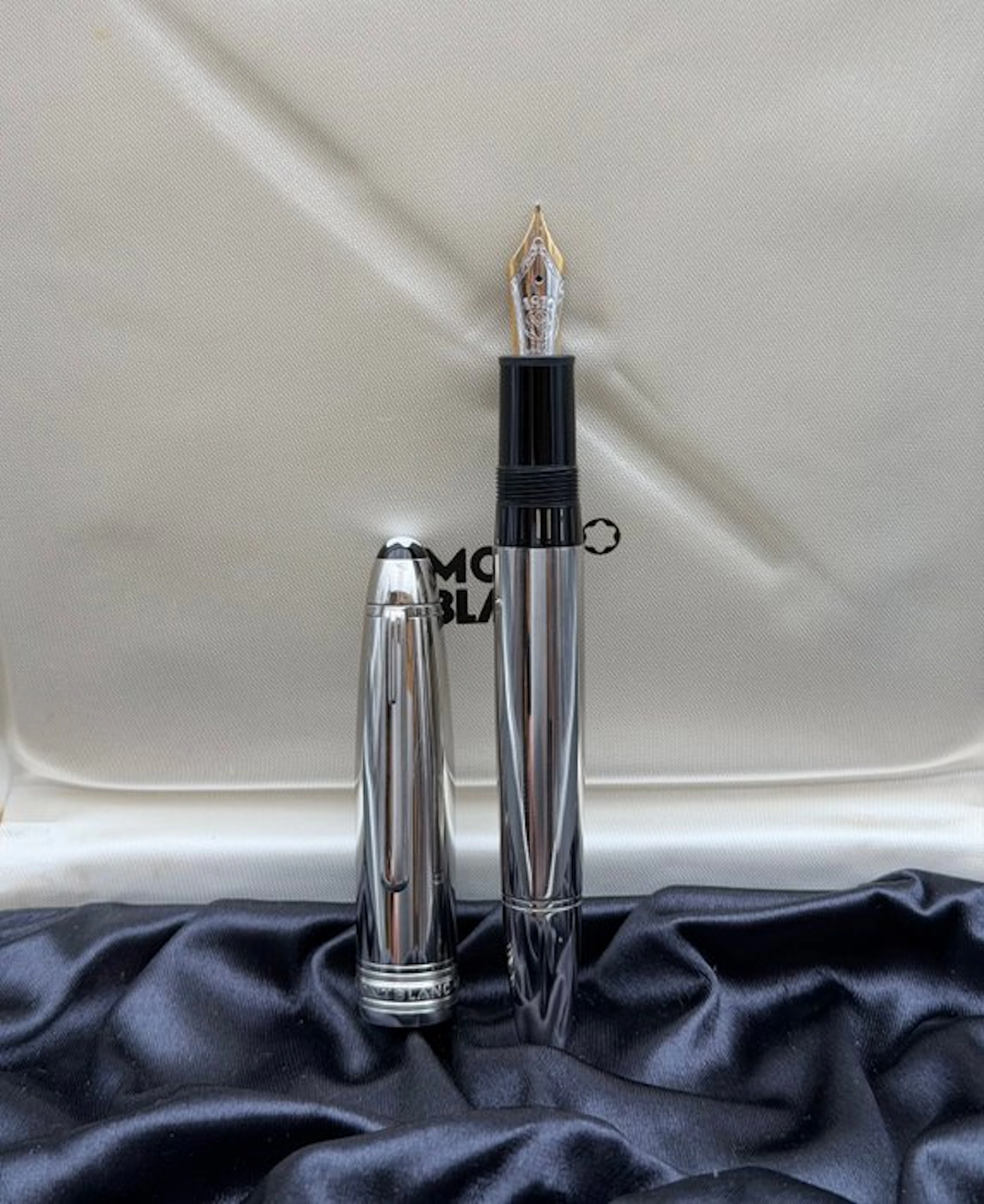 Montblanc - Meisterstück Solitaire LeGrand Stainless Steel 146 - Fountain pen