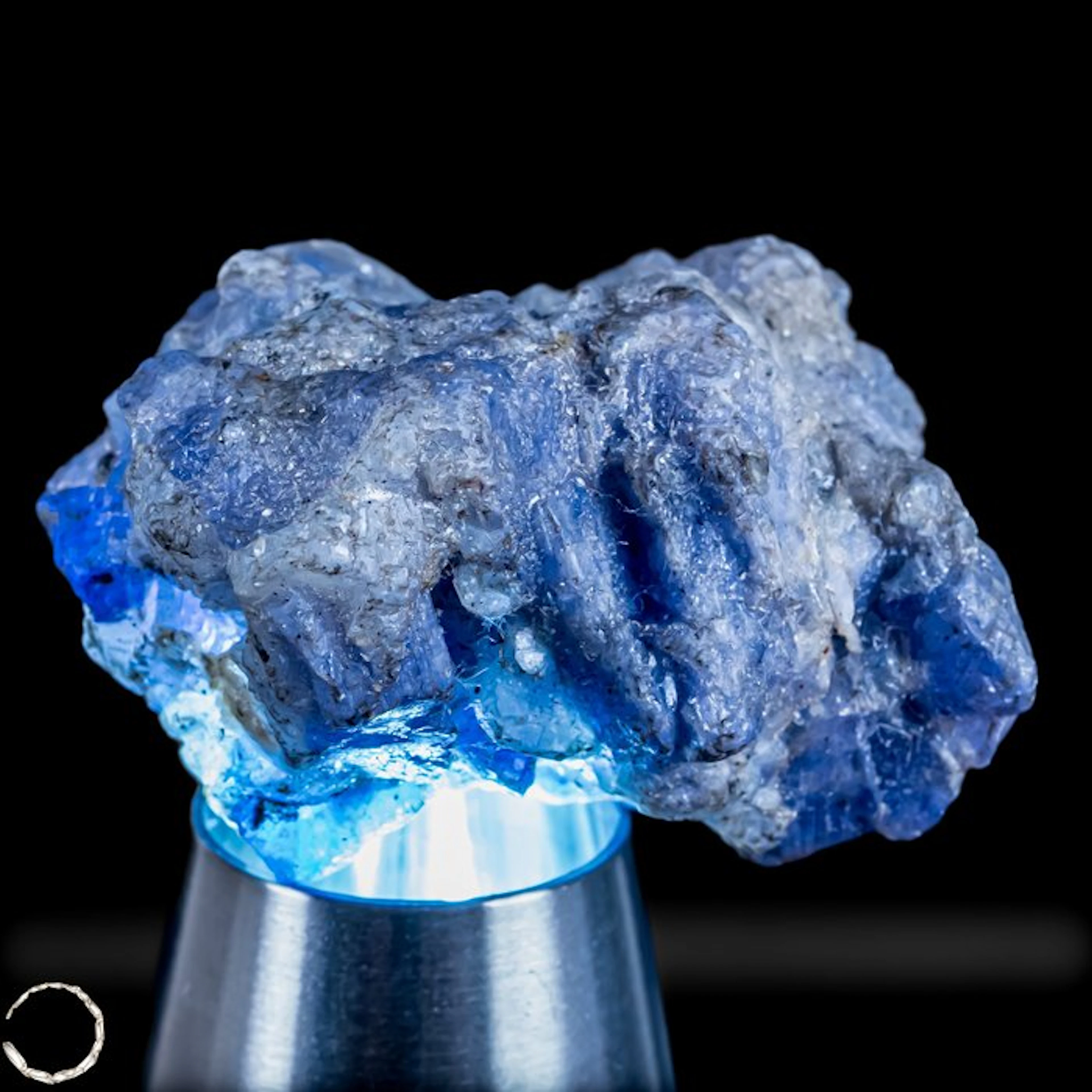 Natural, rarer gemstone-grade Tanzanite rough crystal –...
