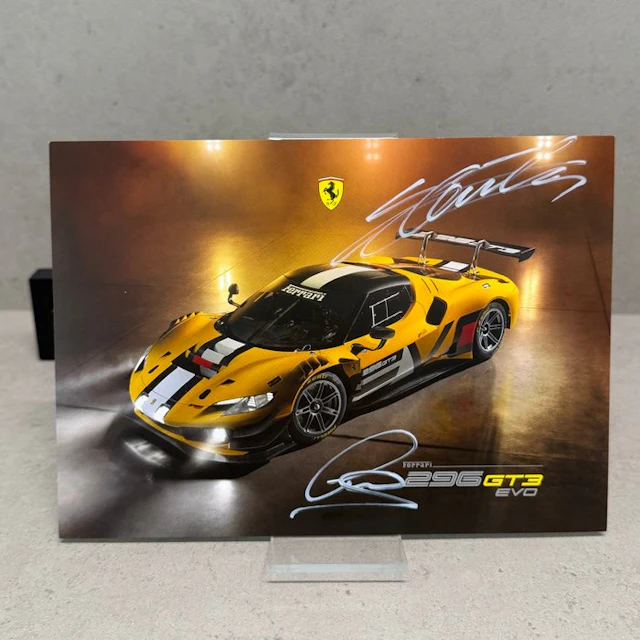 Italy - Ferrari 296 GT3 EVO - Official Fan Card...