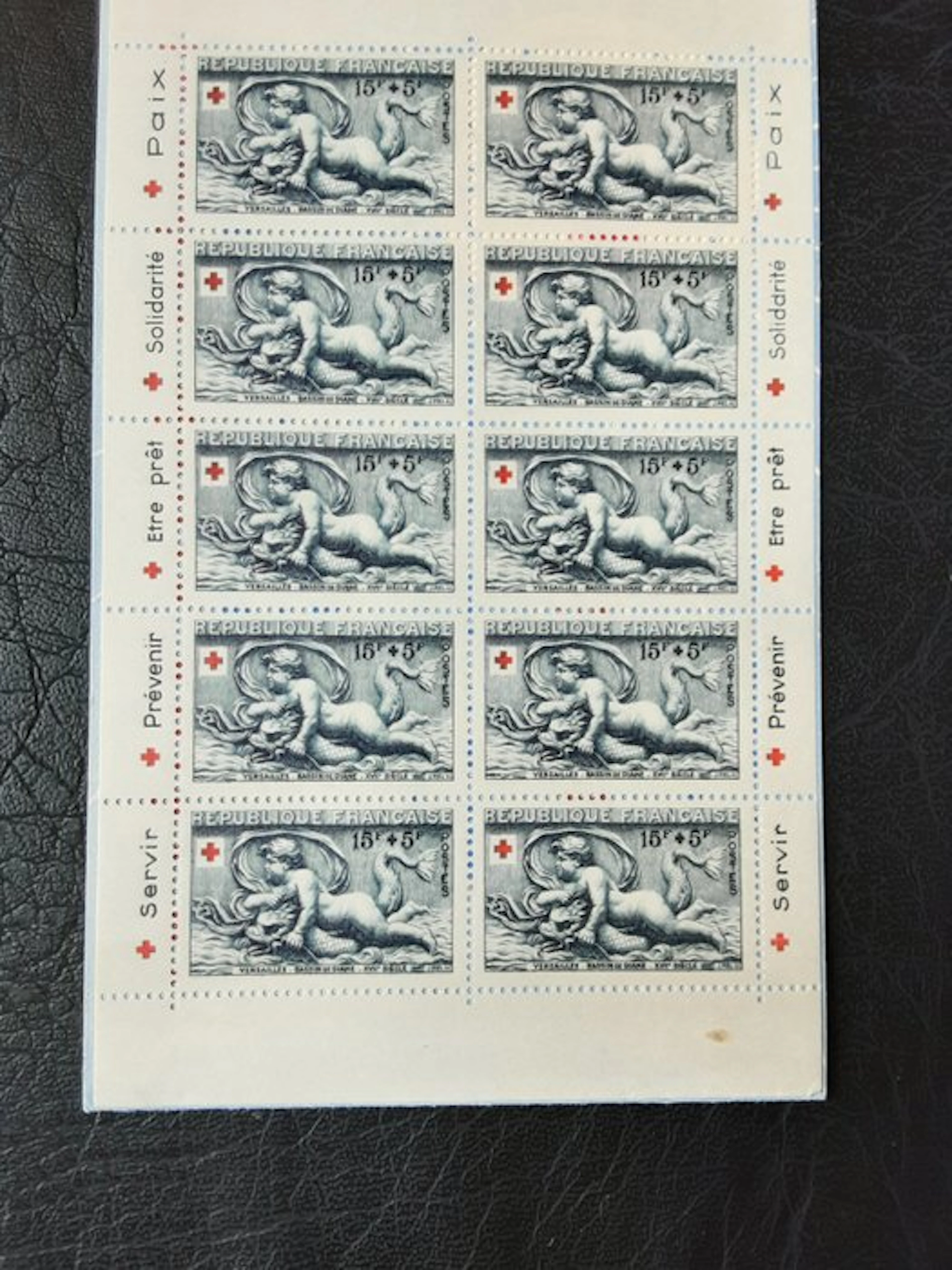 France 1952/1952 - Red Cross notebook 1952 - YetT