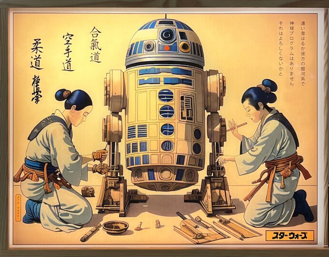 Caisson rétroéclairé (Light Box) - R2-D2 スターウォーズ...