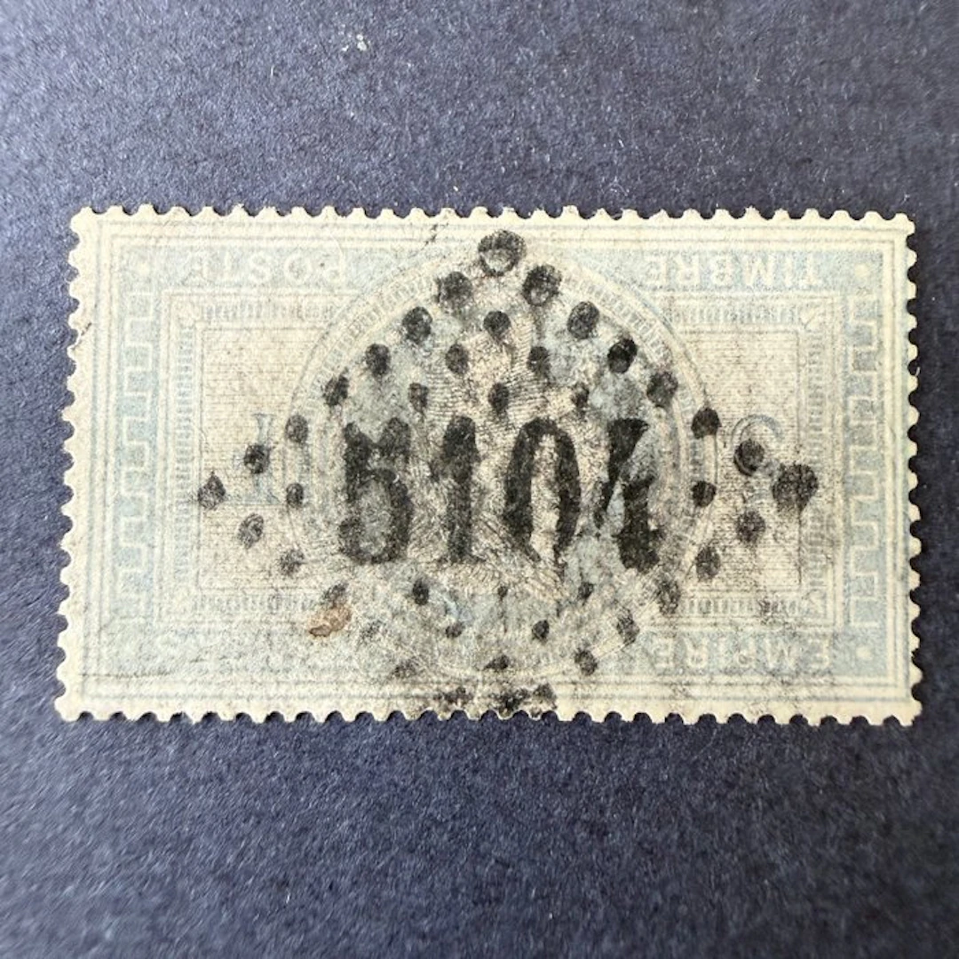 France - Yvert 33 'Napoleon 5fr' cancelled