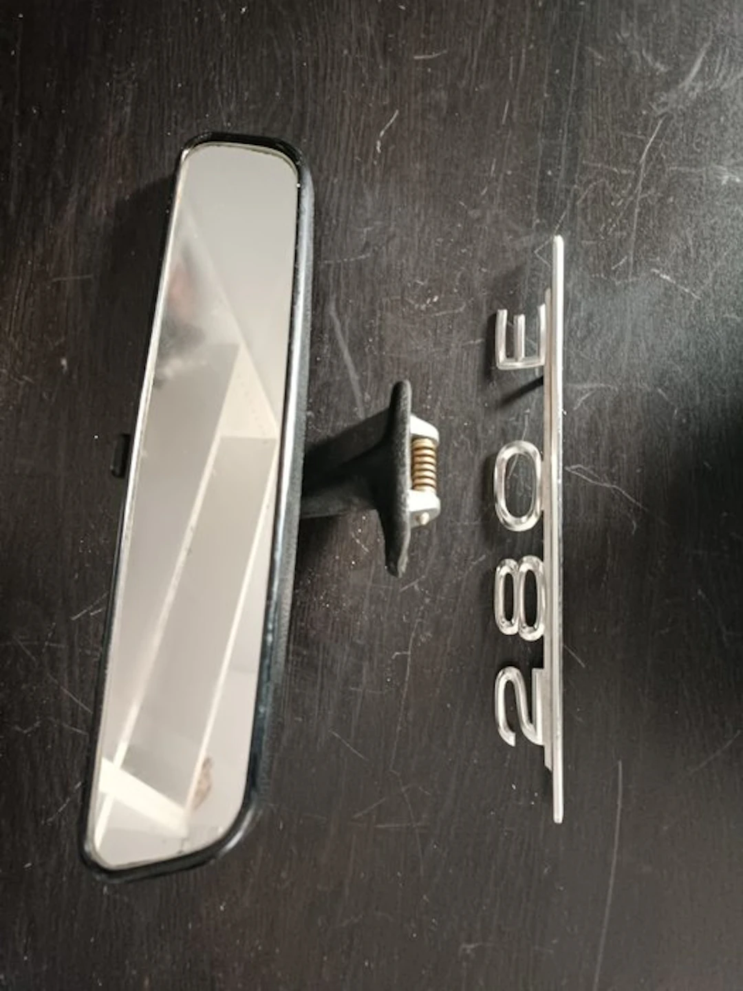 Rear-view mirror + logo - Mercedes-Benz - 280E