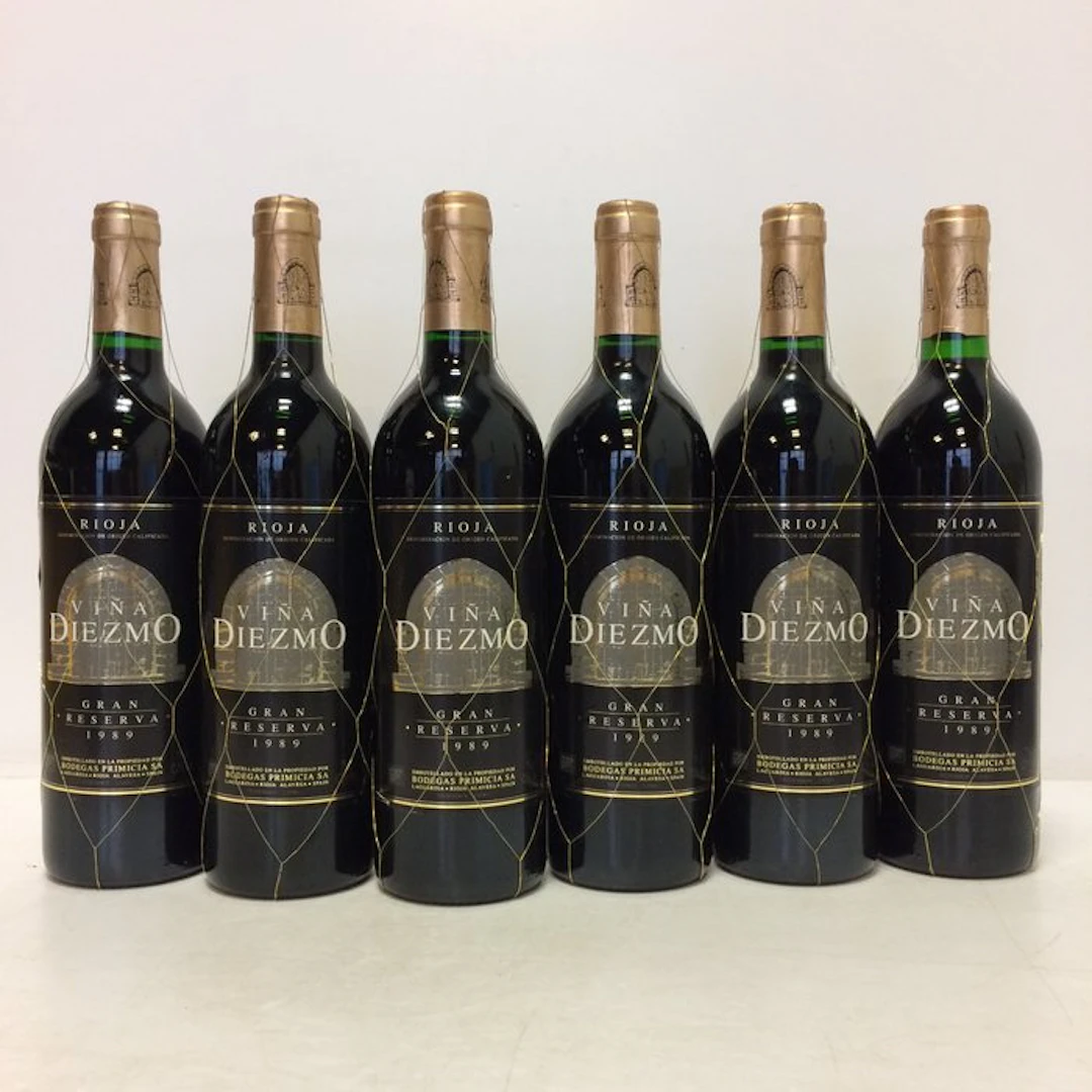 1989 Bodegas Casa Primicia, Viña Diezmo - Rioja Gran Reserva - 6 Bottles