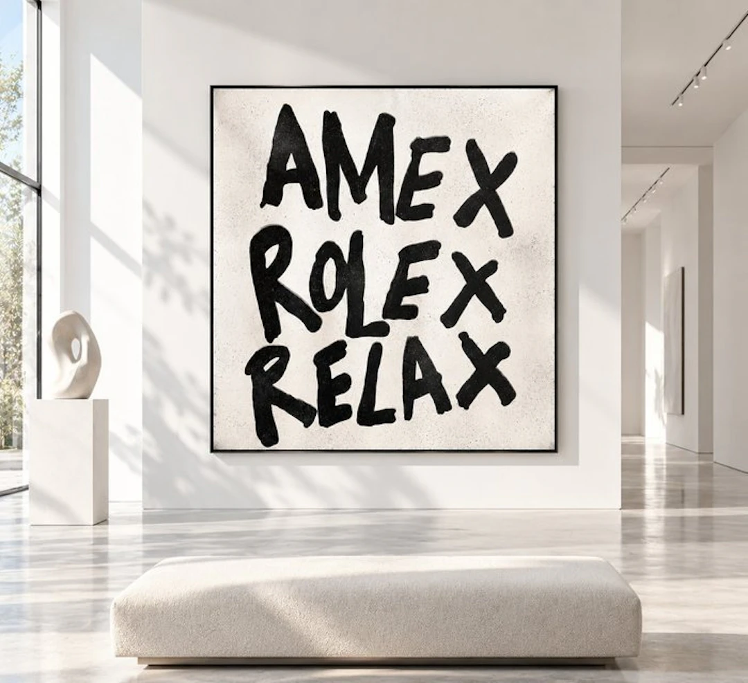 Timo Wedell - Amex Rolex Relax - XL - Street Pop Art