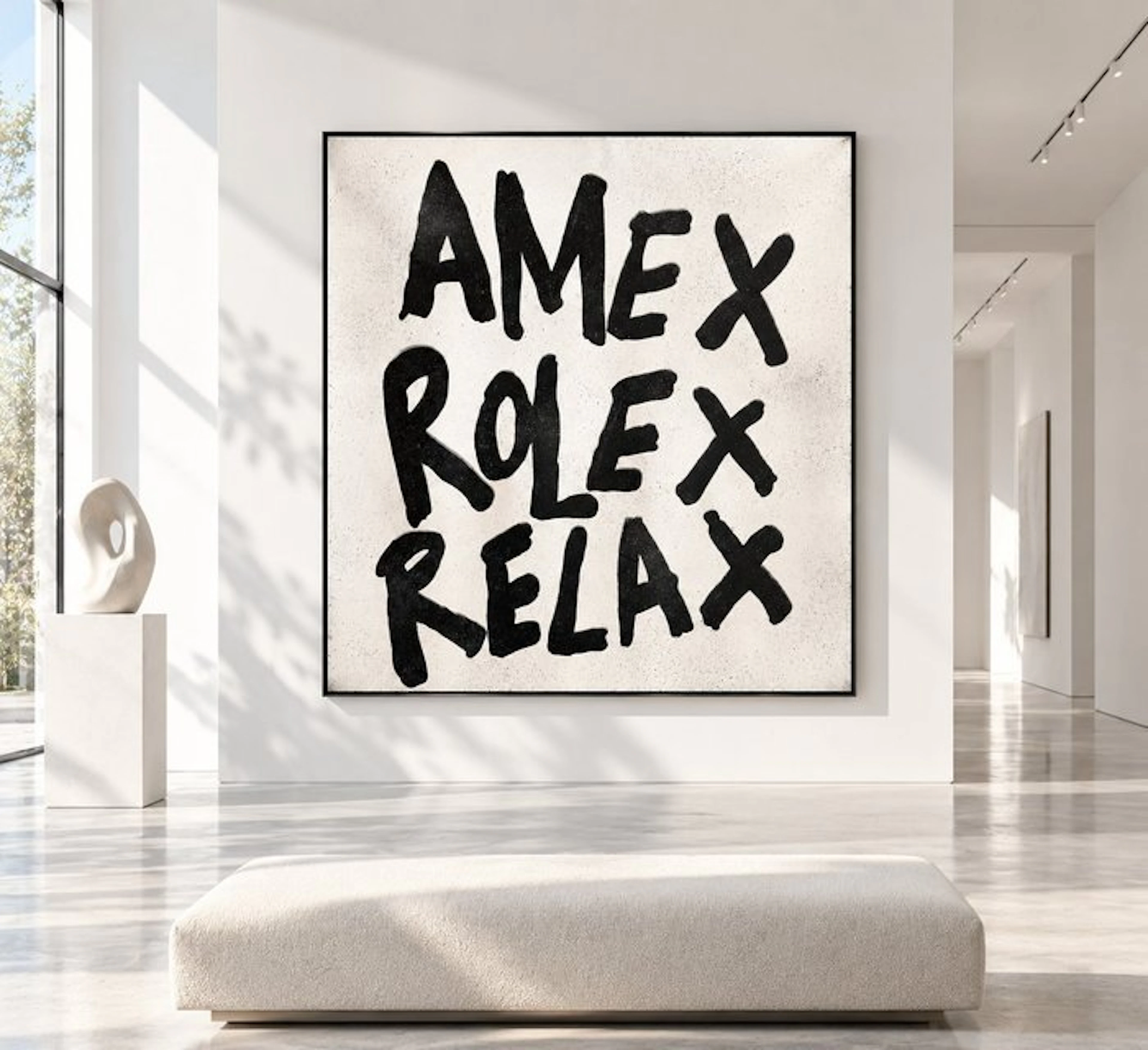 Timo Wedell - Amex Rolex Relax - XL - Street Pop Art