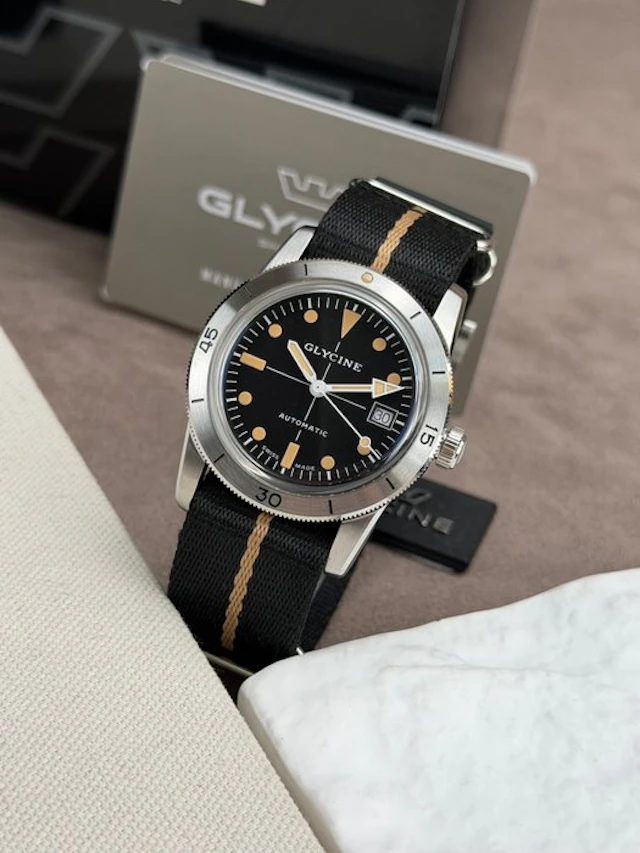 Glycine - Sea Kraken Automatic Date Black - GL0501 - Men - 2020-2025