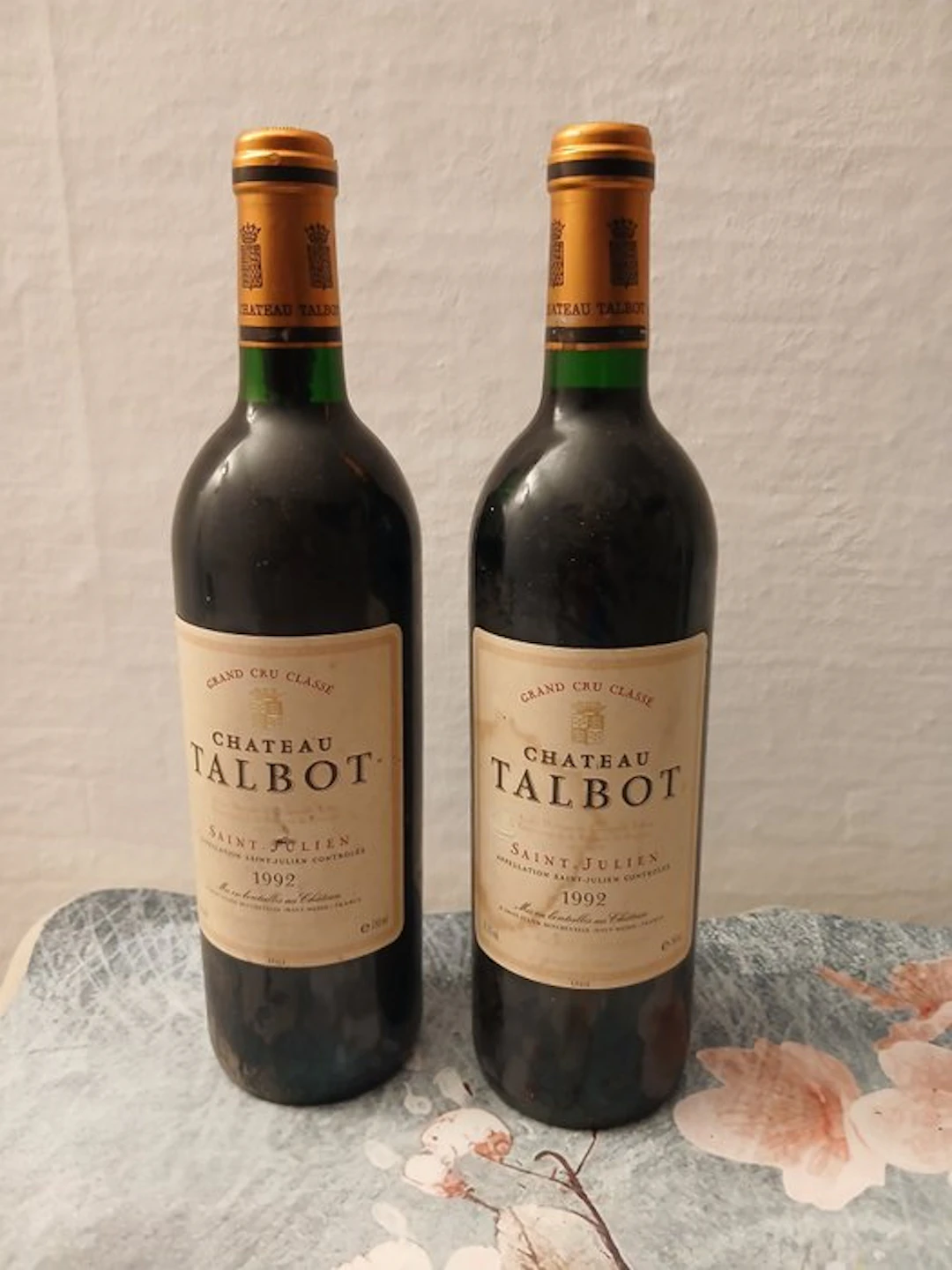 1992 Chateau Talbot - Saint-Julien 4ème Grand Cru Classé - 2 Bottles (0.75L)