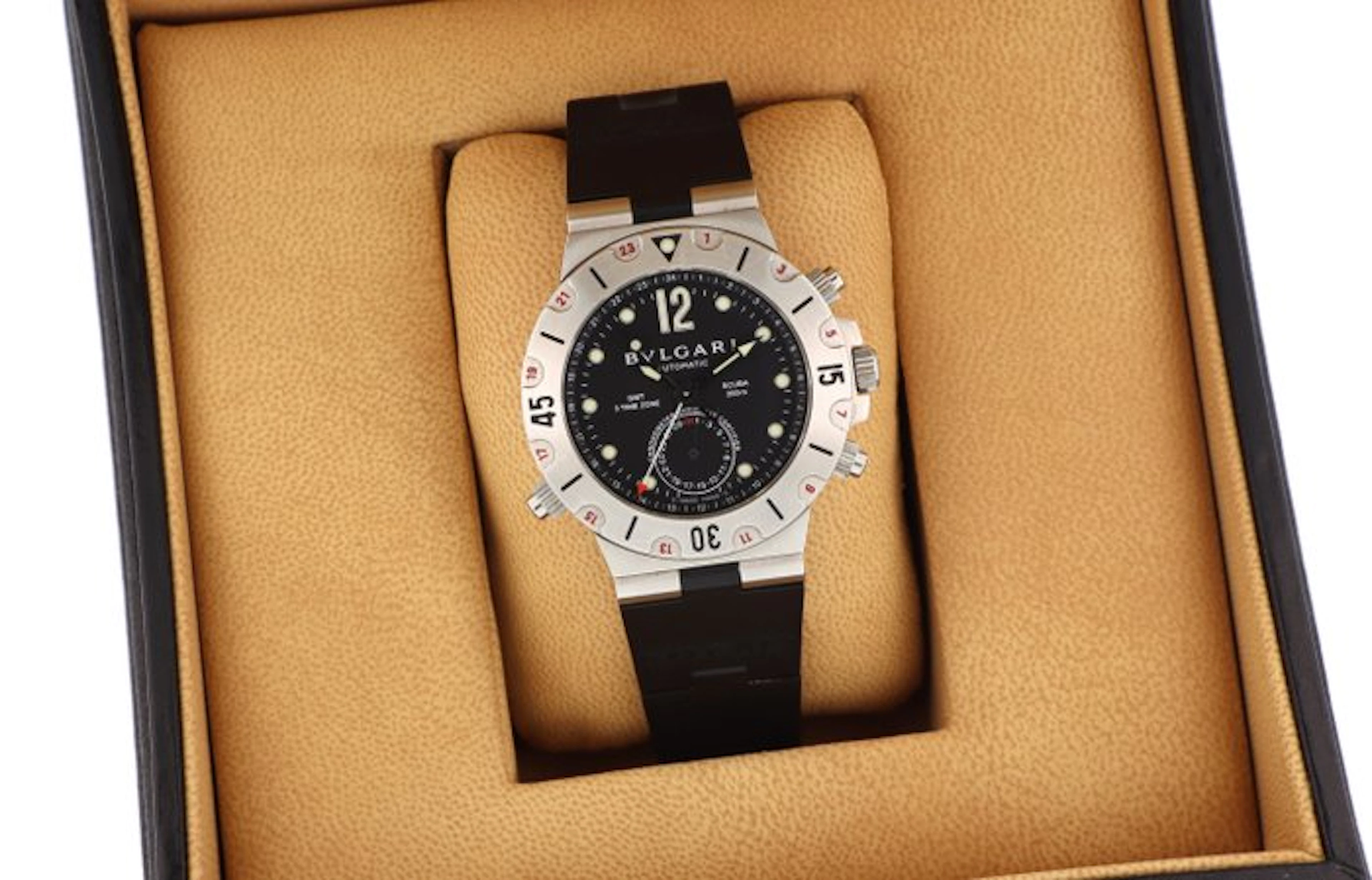 Bvlgari - Diagono Scuba GMT (3 Fusi Orari) - No reserve...
