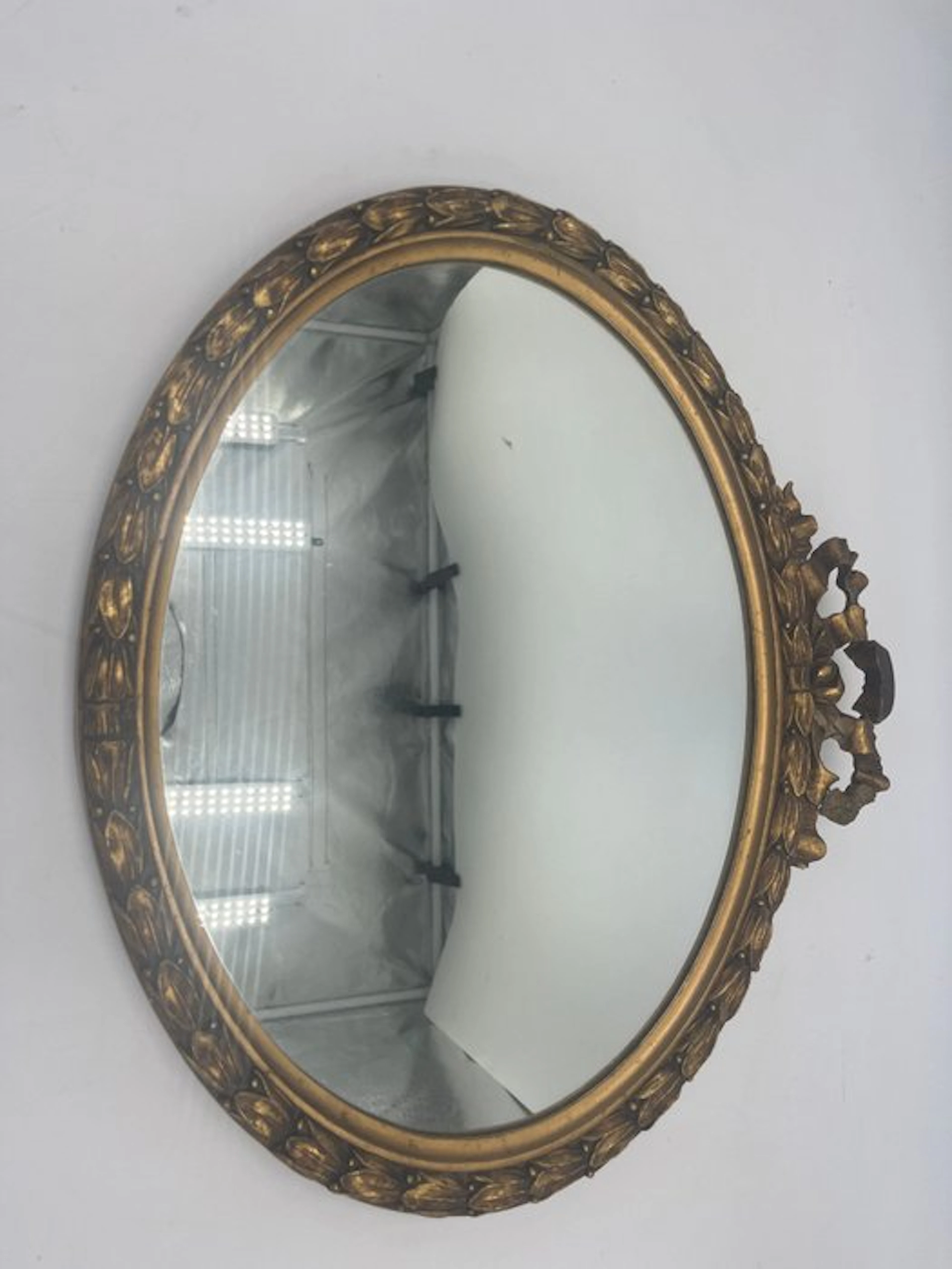 Mirror - Wood - Golden Mirror