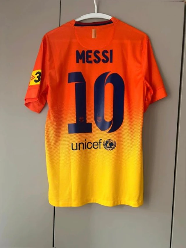 FC Barcelona - Spanish Football League - Lionel Messi - 2012 - Football shirt