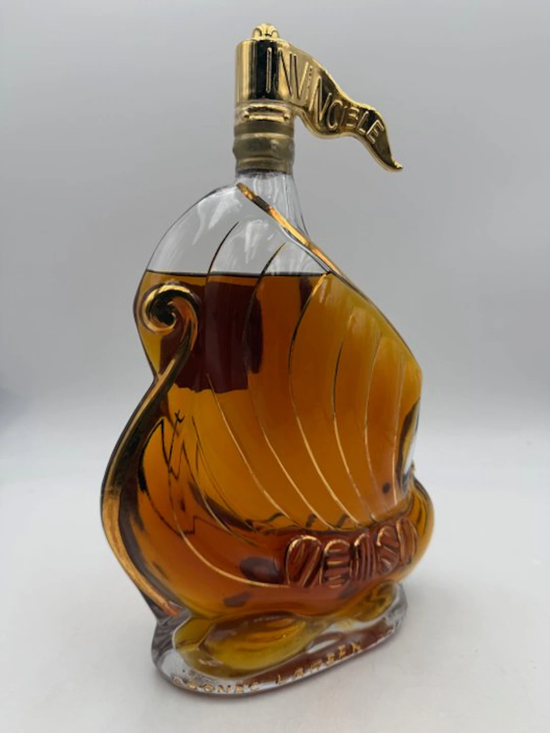 Larsen - Cognac Viking Drakkar Ship - b. 1990s, 2000s - 70cl