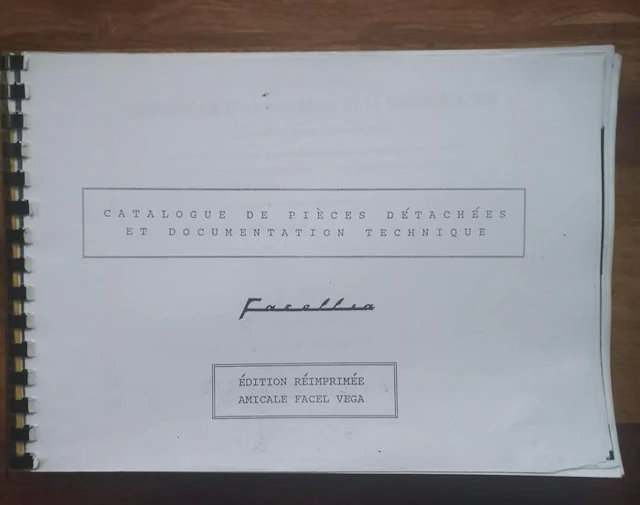 Book - Facel Vega - Facellia 1962