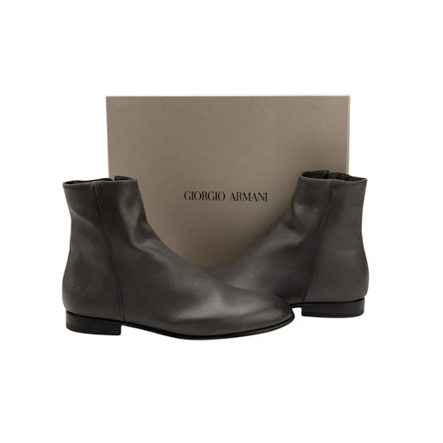 GIORGIO ARMANI - 11 UK - 45 IT - Ankle Boot Shoes London...