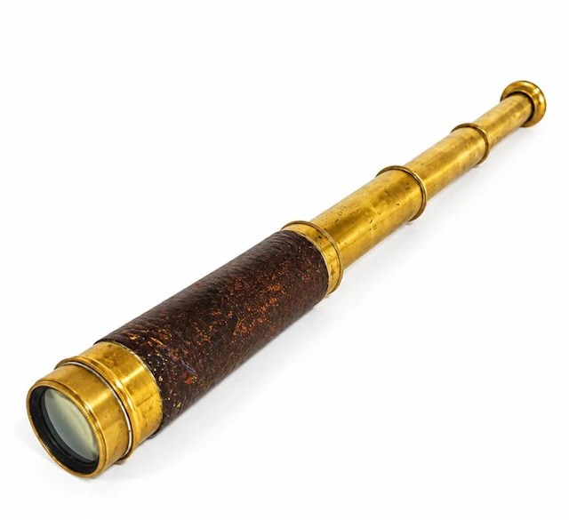 Telescope - Longue-vue ancienne Maritime , optique - 1880-1900 - France