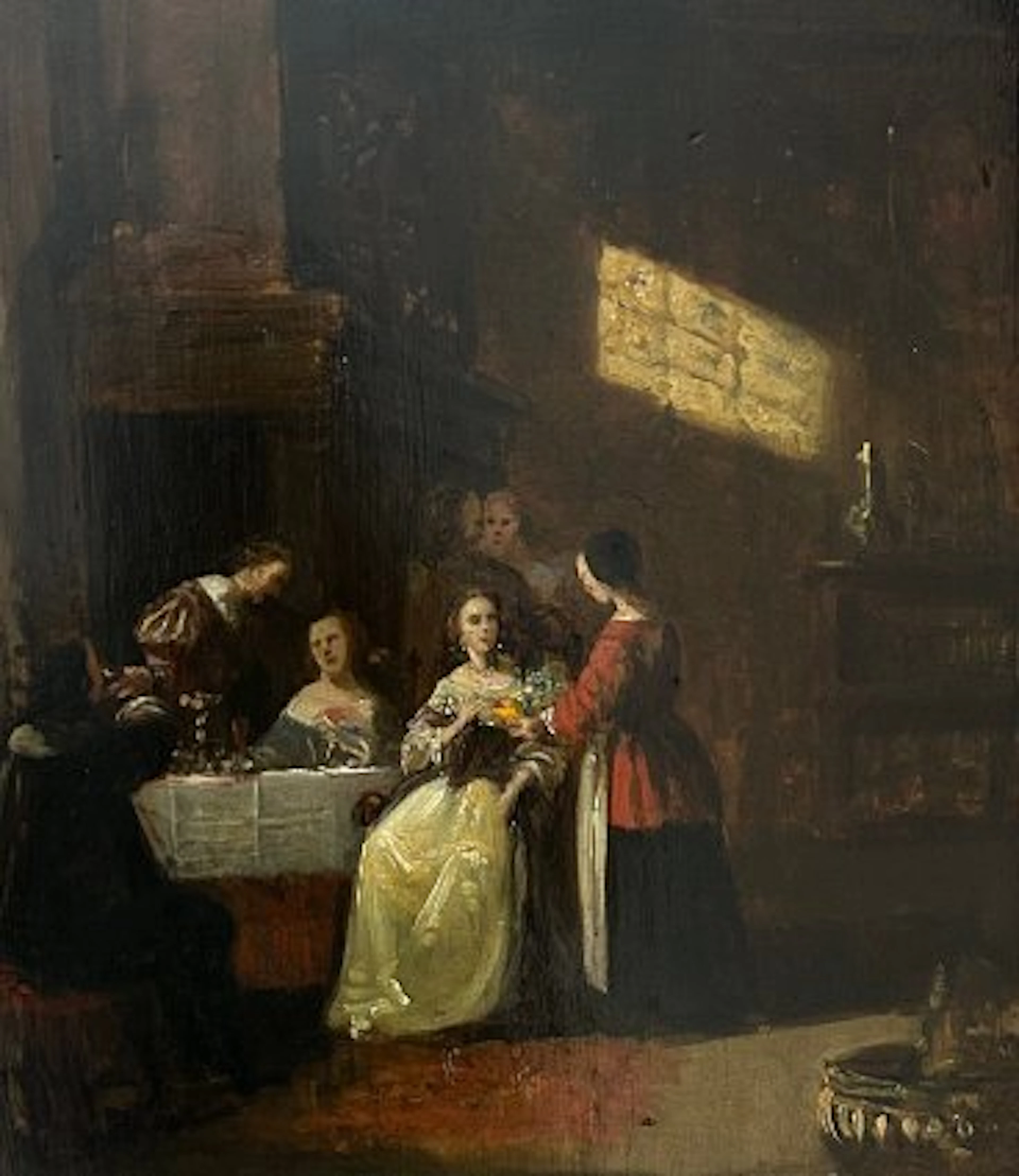 Hollandse school (XIX) - Samenzijn