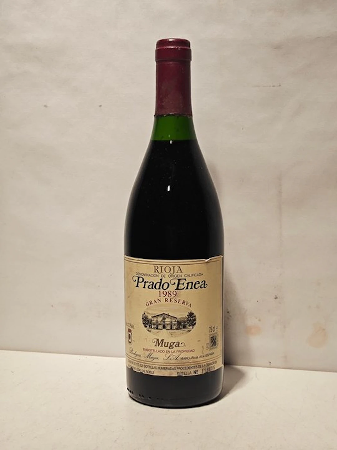 1989 Bodegas Muga, Prado Enea - Rioja Gran Reserva - 1 Bottle (0.75L)